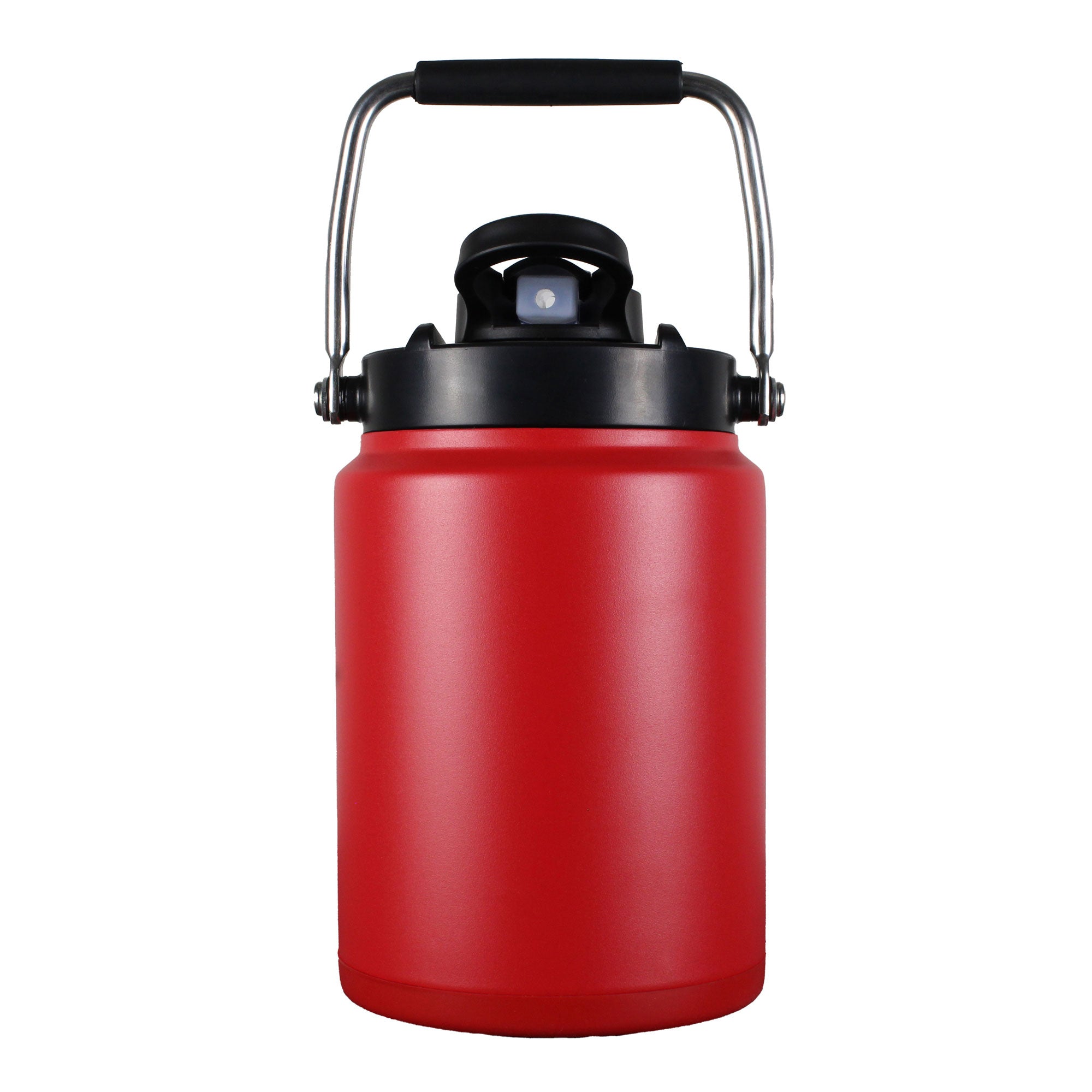 Half Gallon Jug with Silicone Base - Red