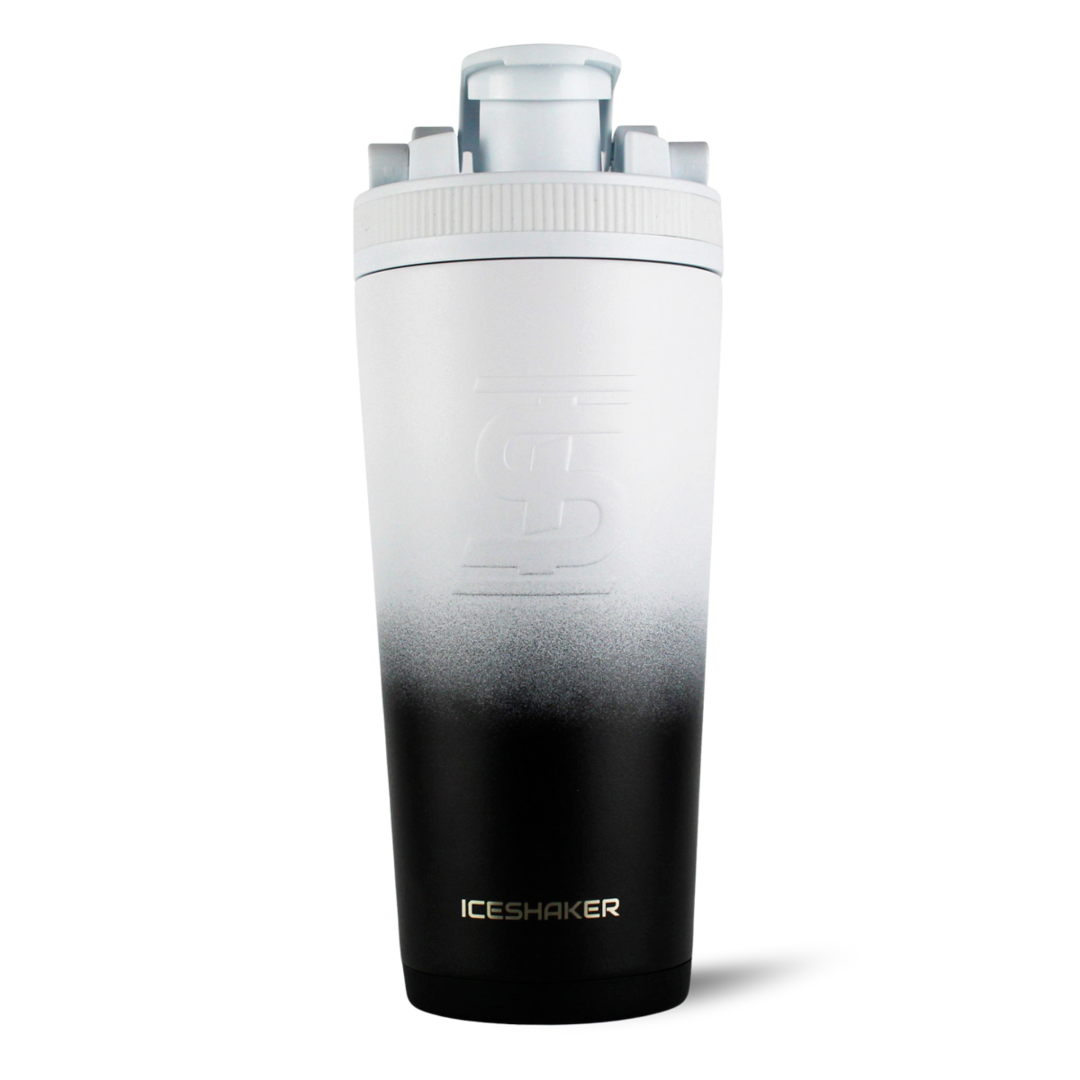 CUSTOM Mother's Day 26oz. Ice Shaker - Black White Ombre