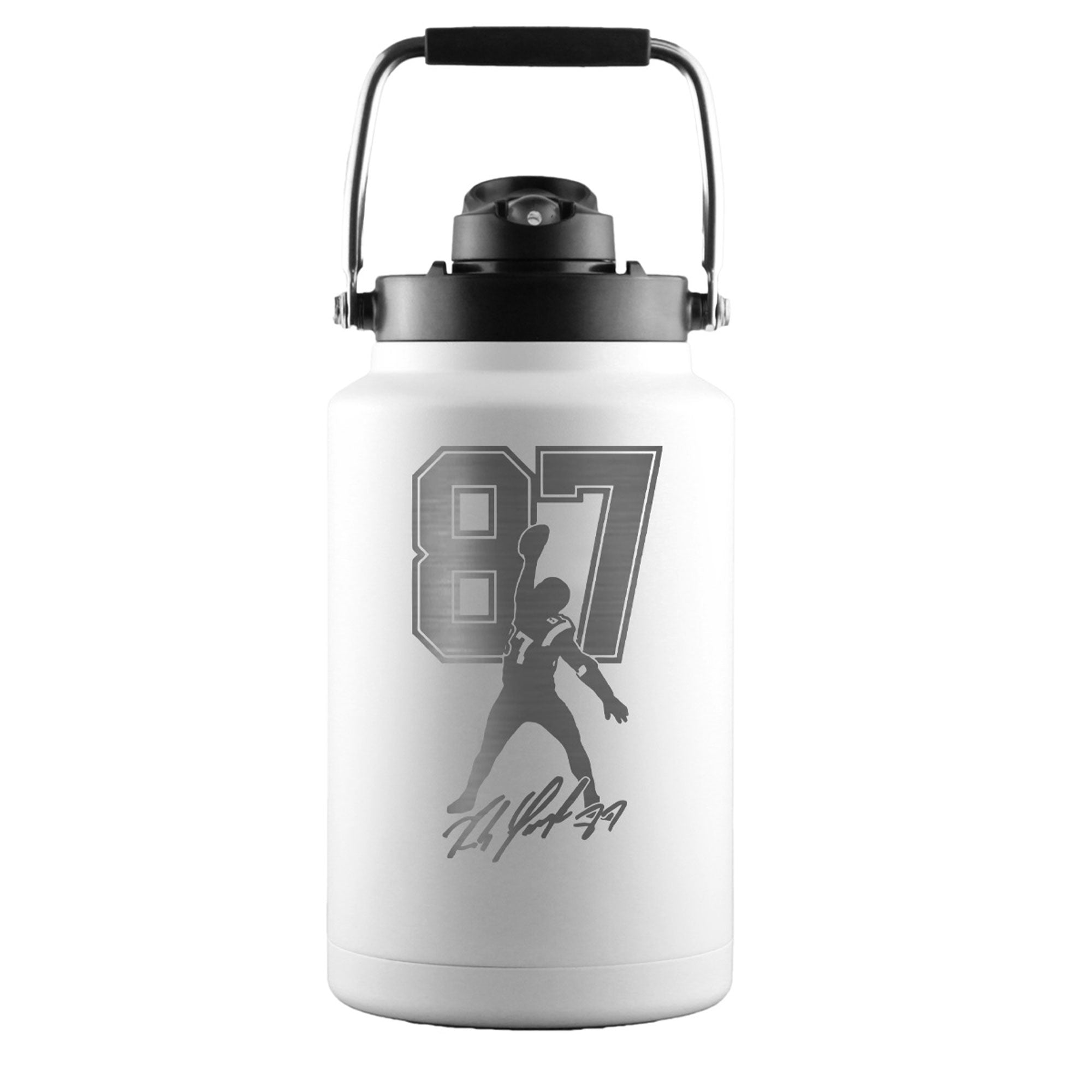 Gronk Signature Edition One Gallon Jug - White