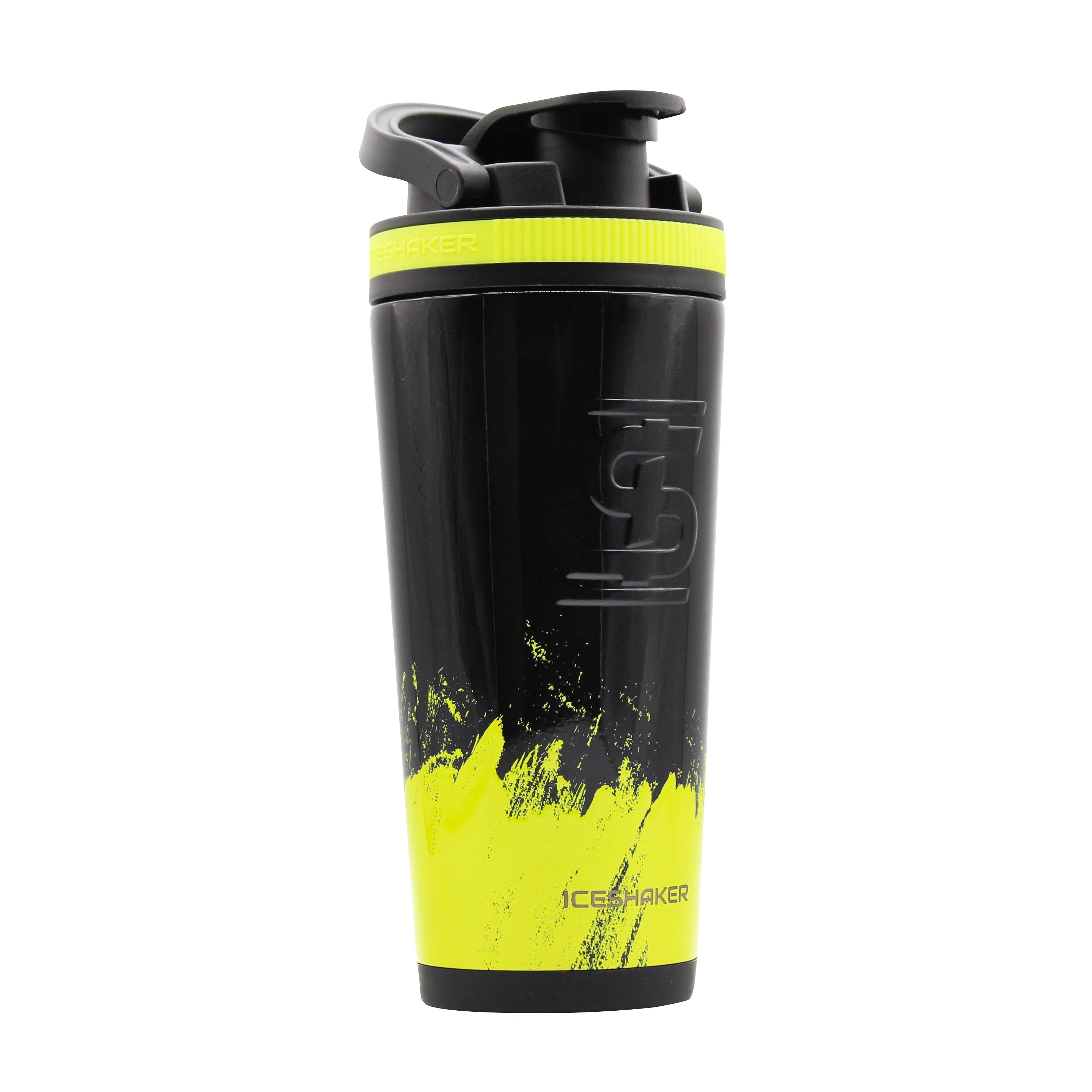 26oz Ice Shaker - Down The Hatch - Yellow