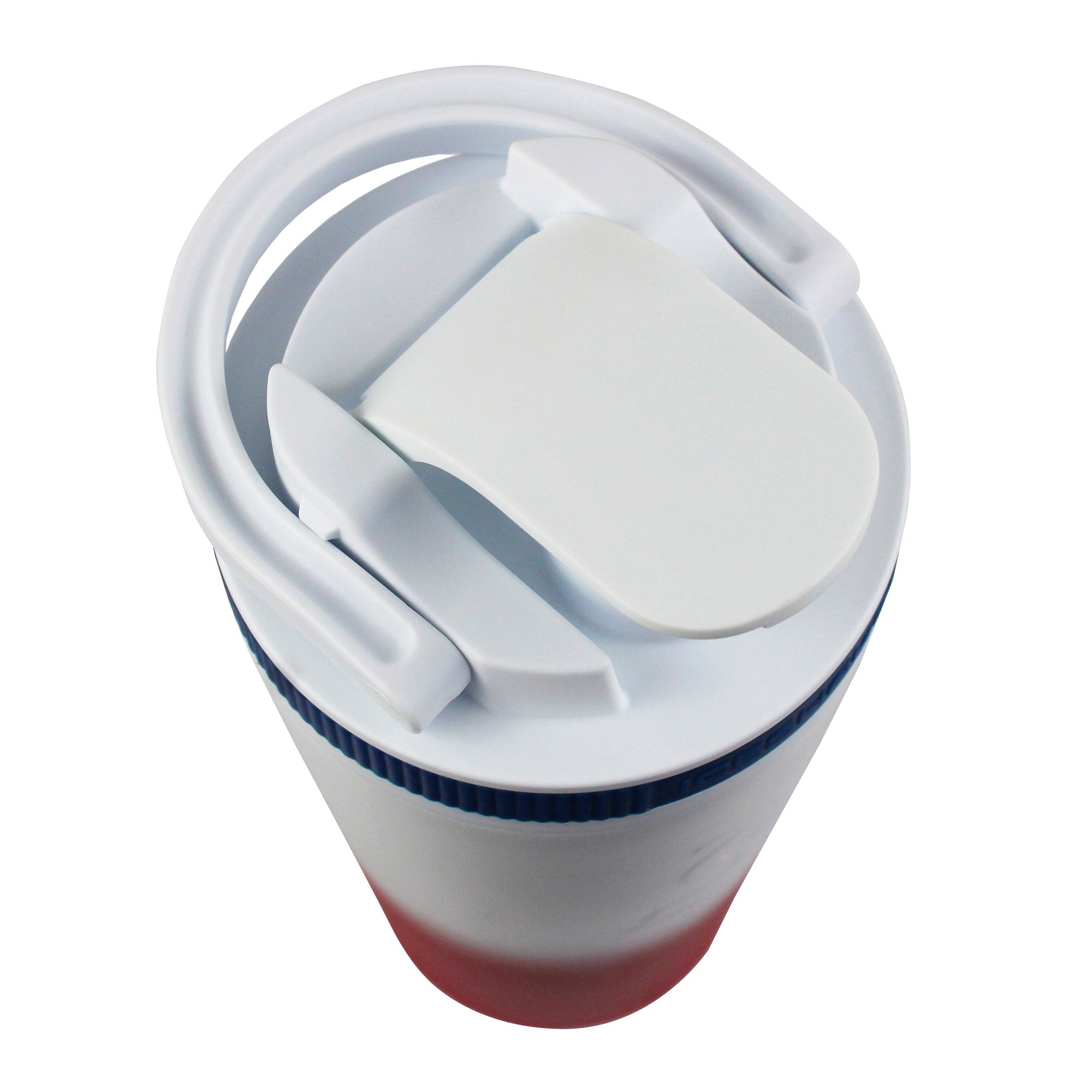 26oz Shaker Lid - White Lid with USA Band