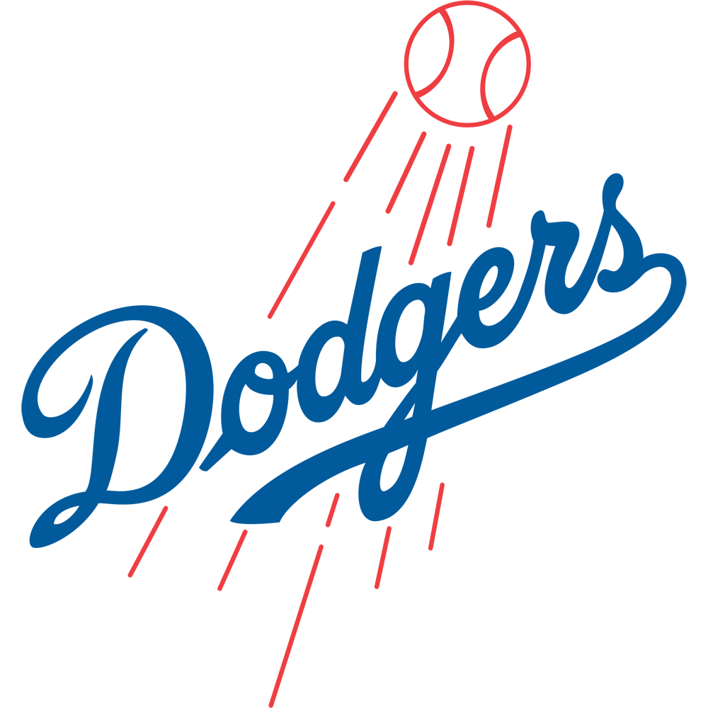 Los Angeles Dodgers official MLB logo