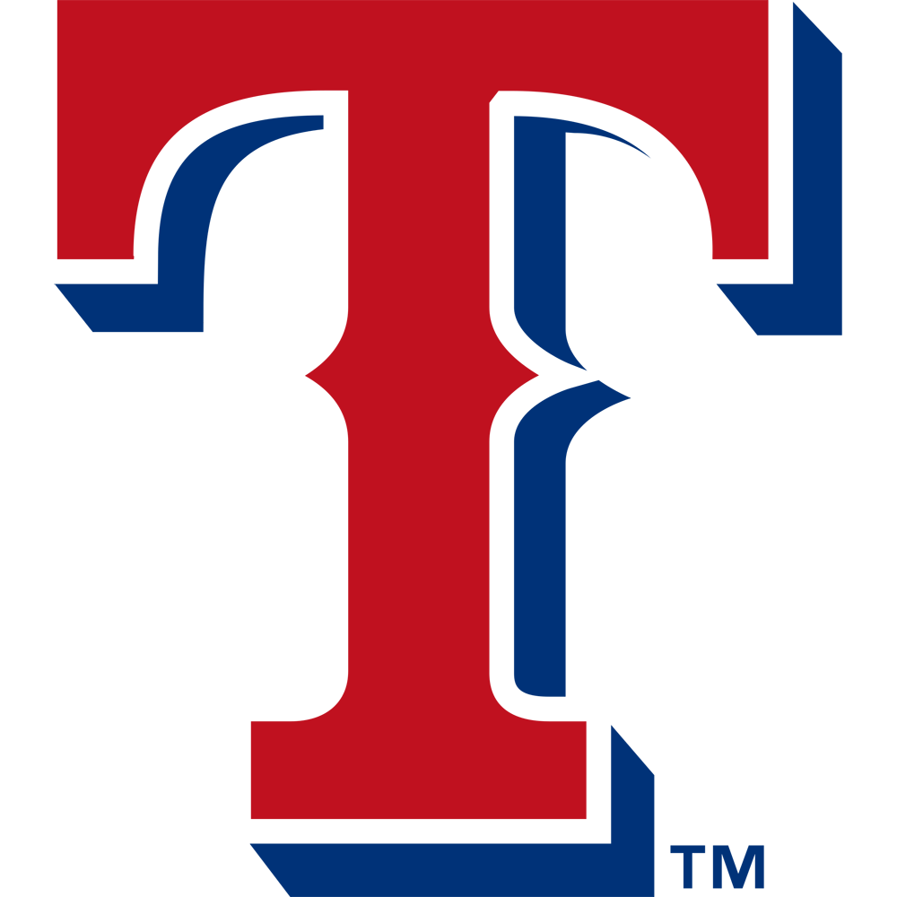Texas Rangers official MLB logo