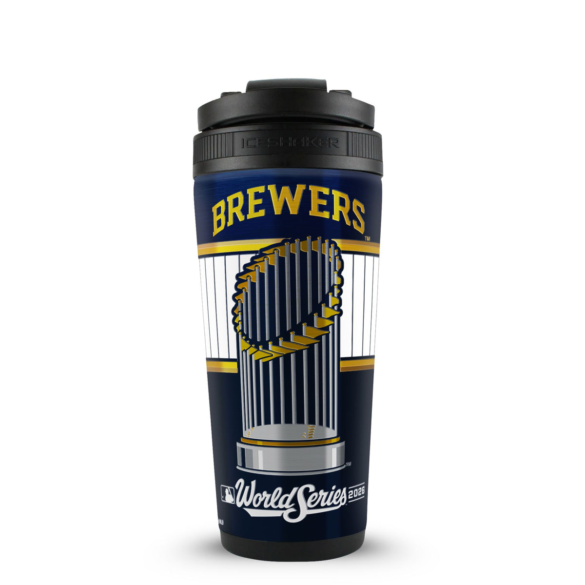Milwaukee Brewers 2026 World Series Champions 4D Ice Shaker