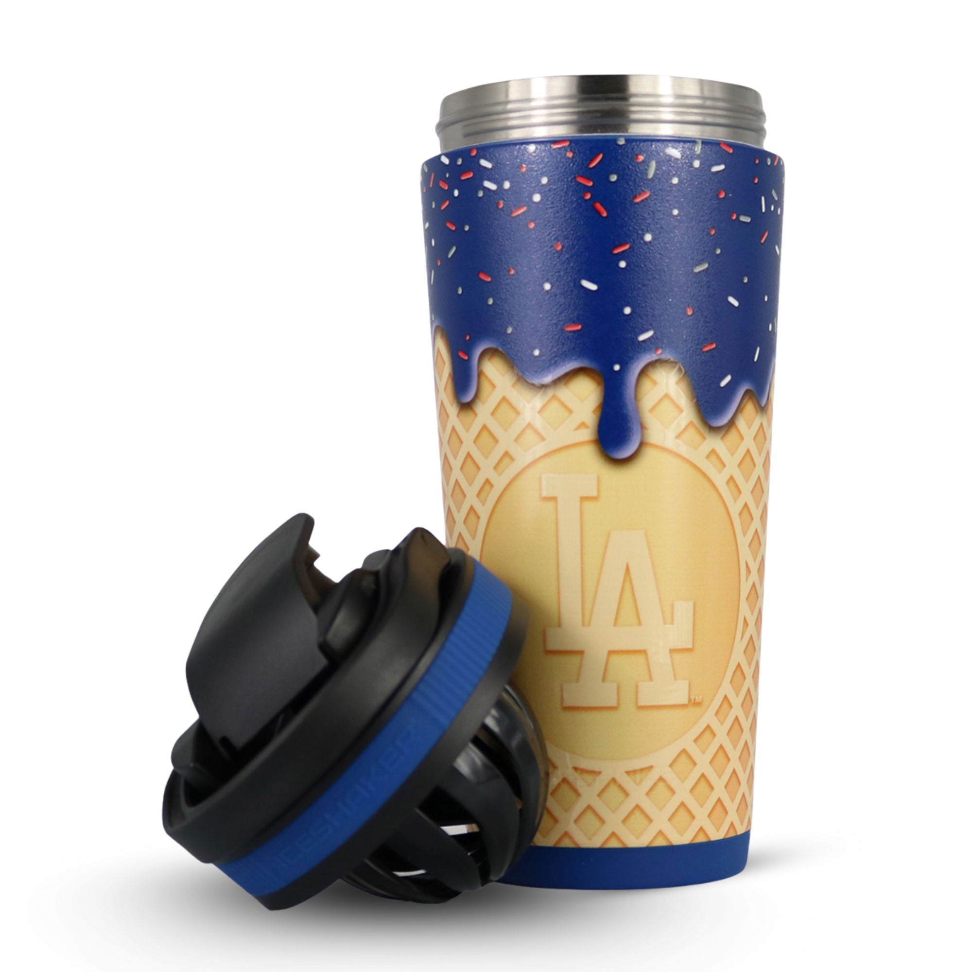 Officially Licensed Los Angeles Dodgers 4D Drip Ice Shaker
