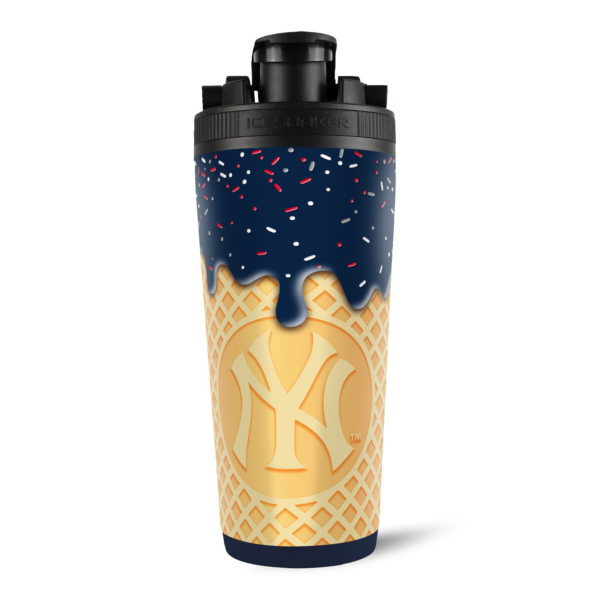 Officially Licensed New York Yankees 4D Drip Ice Shaker