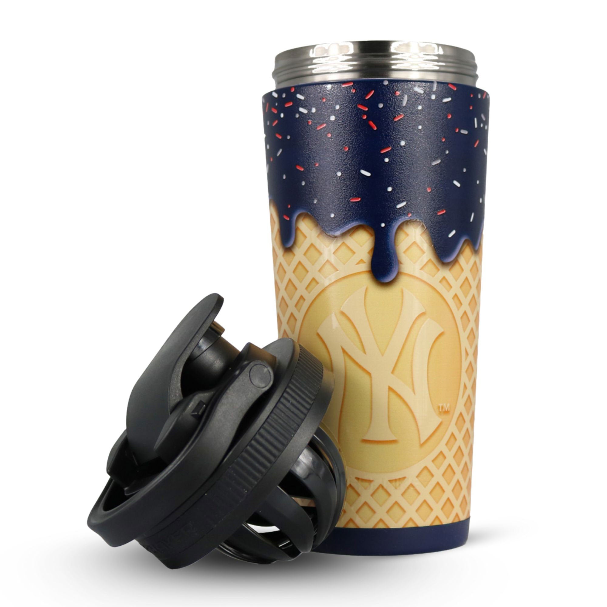Officially Licensed New York Yankees 4D Drip Ice Shaker
