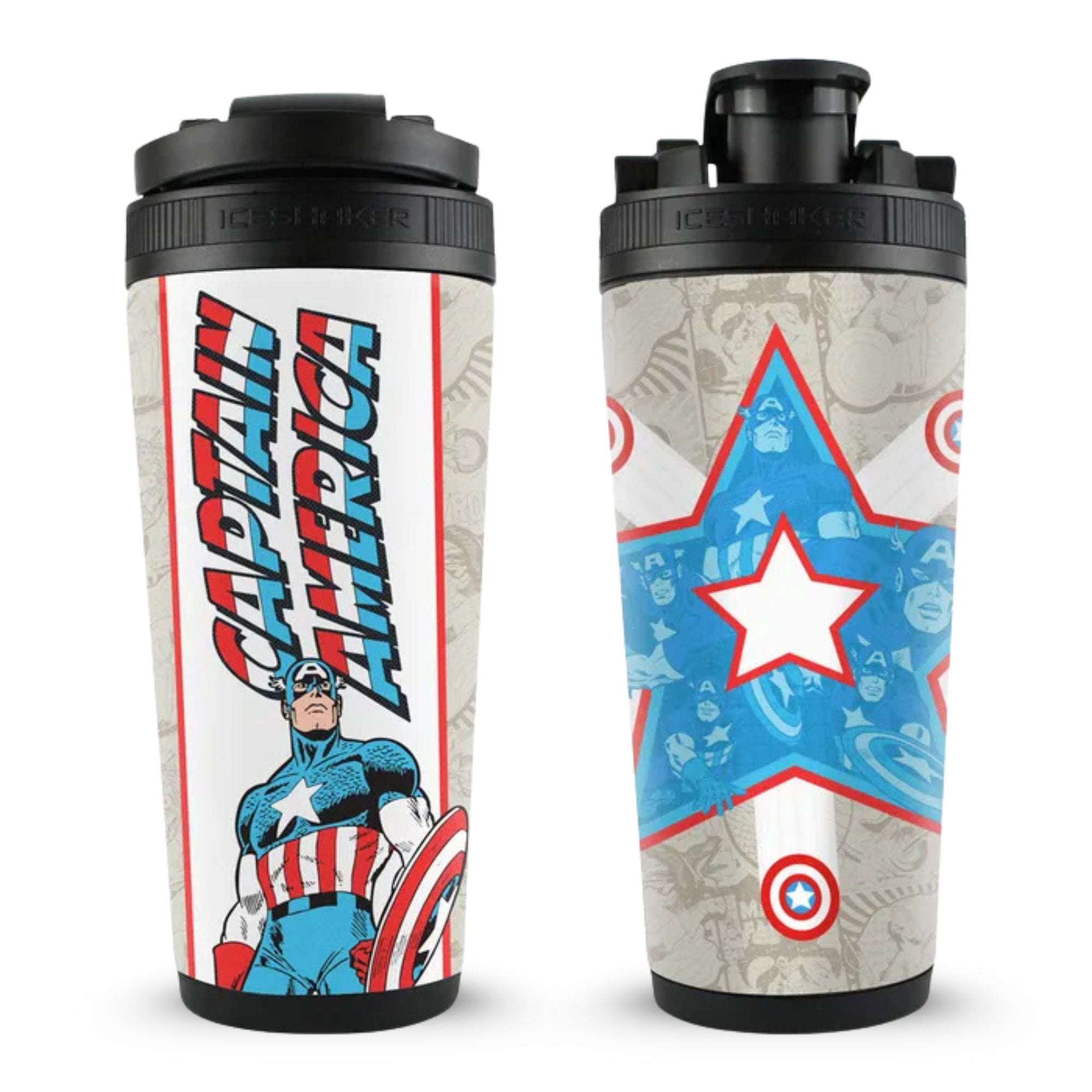 Marvel Retro Captain America 4D Ice Shaker