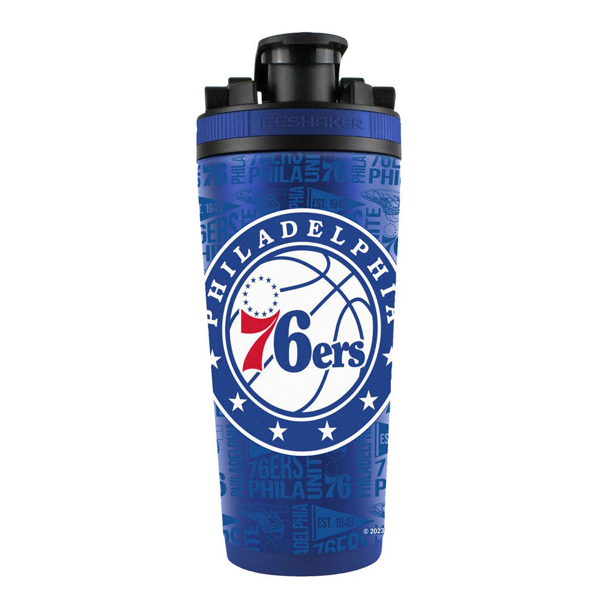 Officially Licensed Philadelphia 76ers 4D Ice Shaker