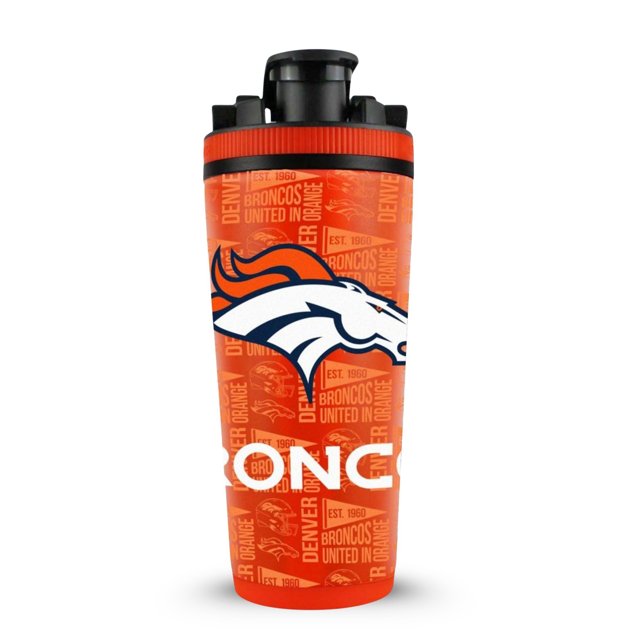 Officially Licensed Denver Broncos 26oz Ice Shaker