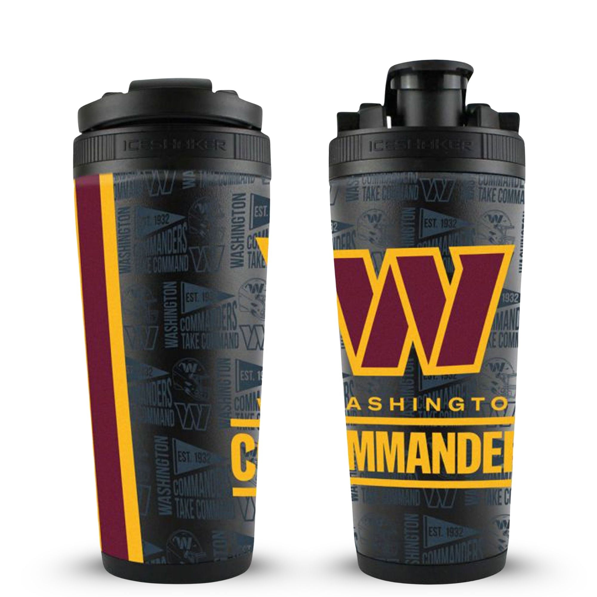 Officially Licensed Washington Commanders 4D Ice Shaker