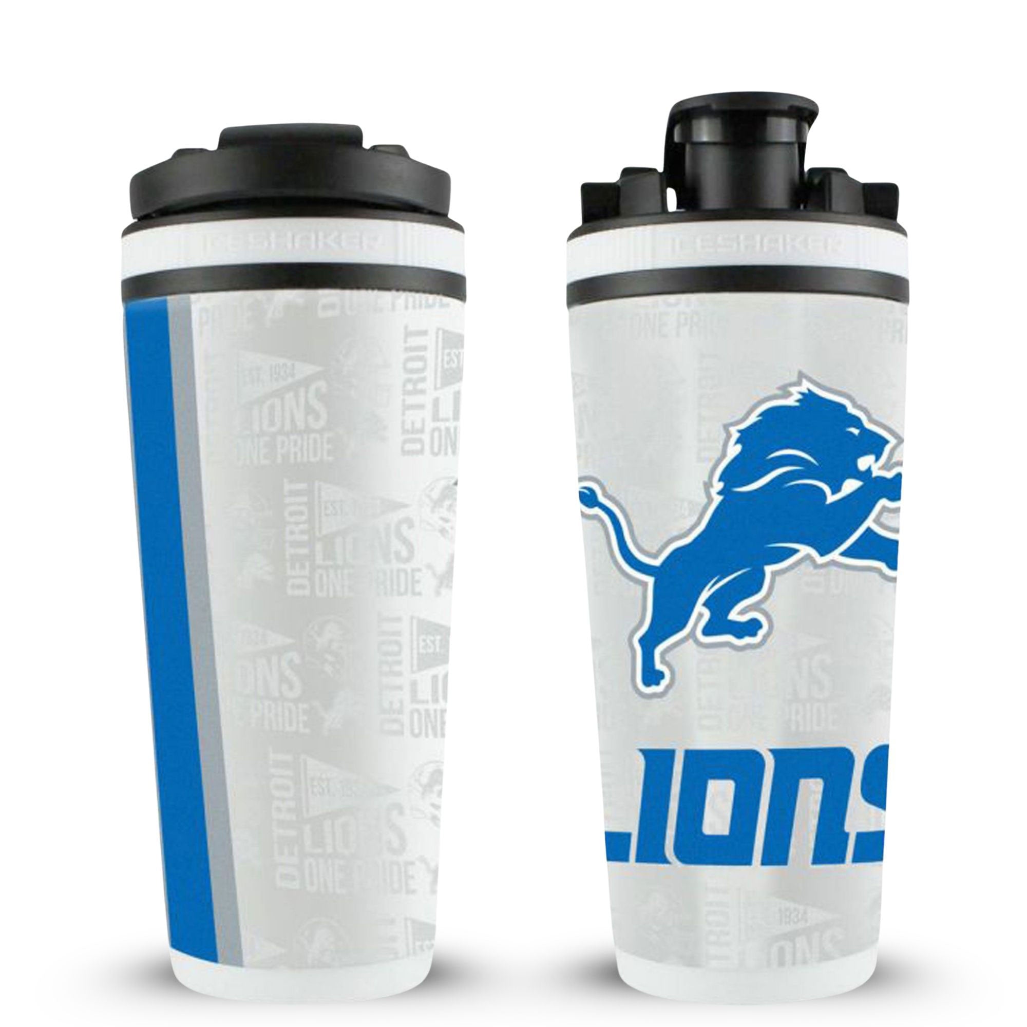 Officially Licensed Detroit Lions 4D Ice Shaker