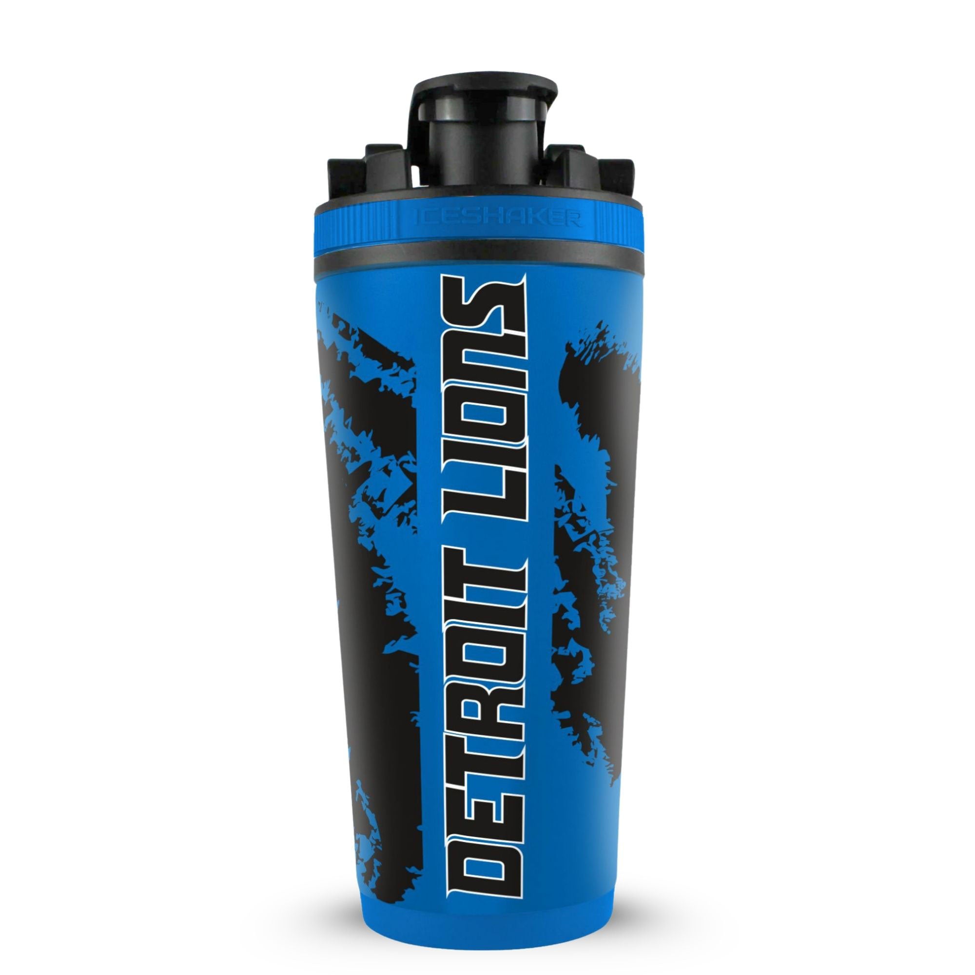 Officially Licensed Detroit Lions Black Lion 26oz 4D Ice Shaker
