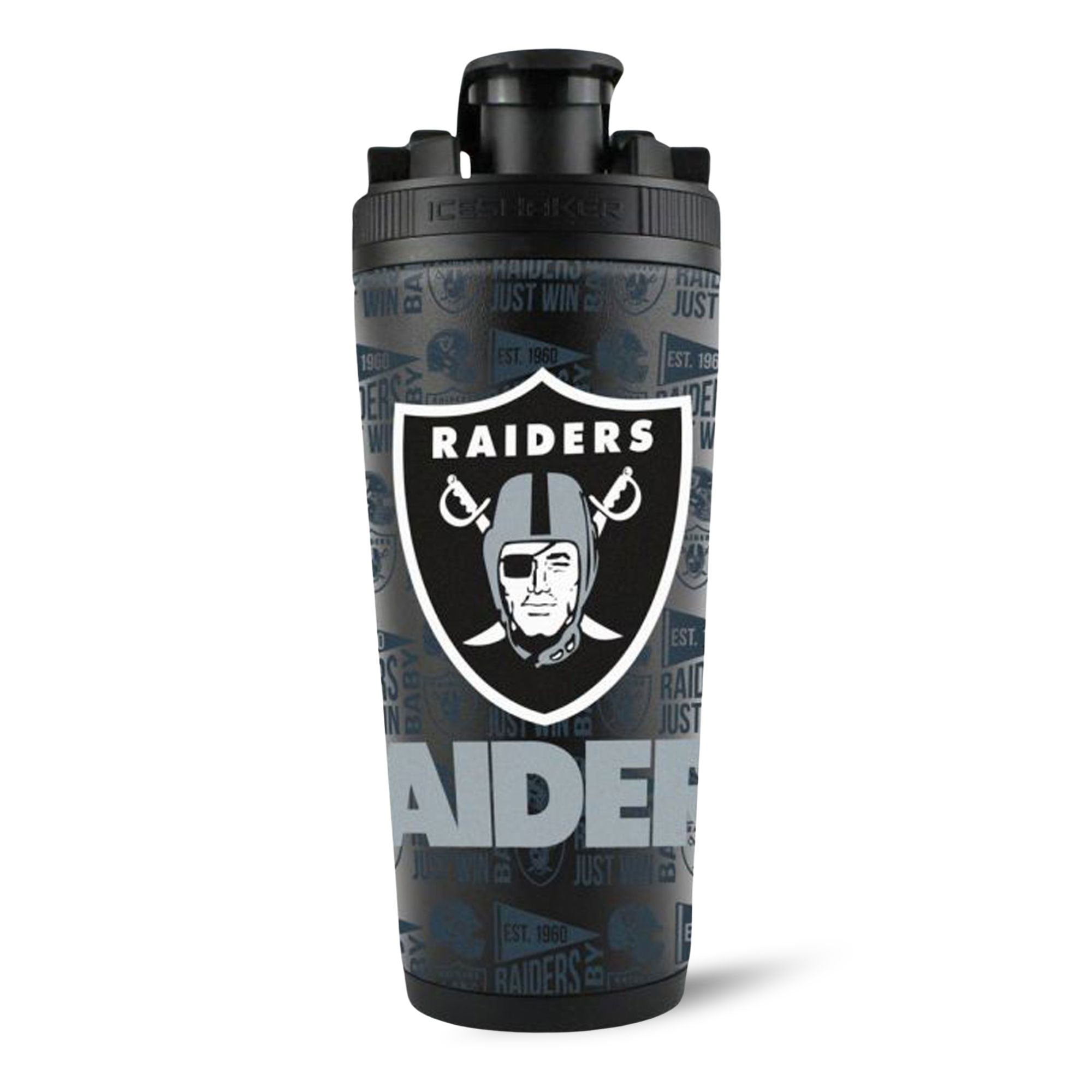 Officially Licensed Las Vegas Raiders 26oz Ice Shaker