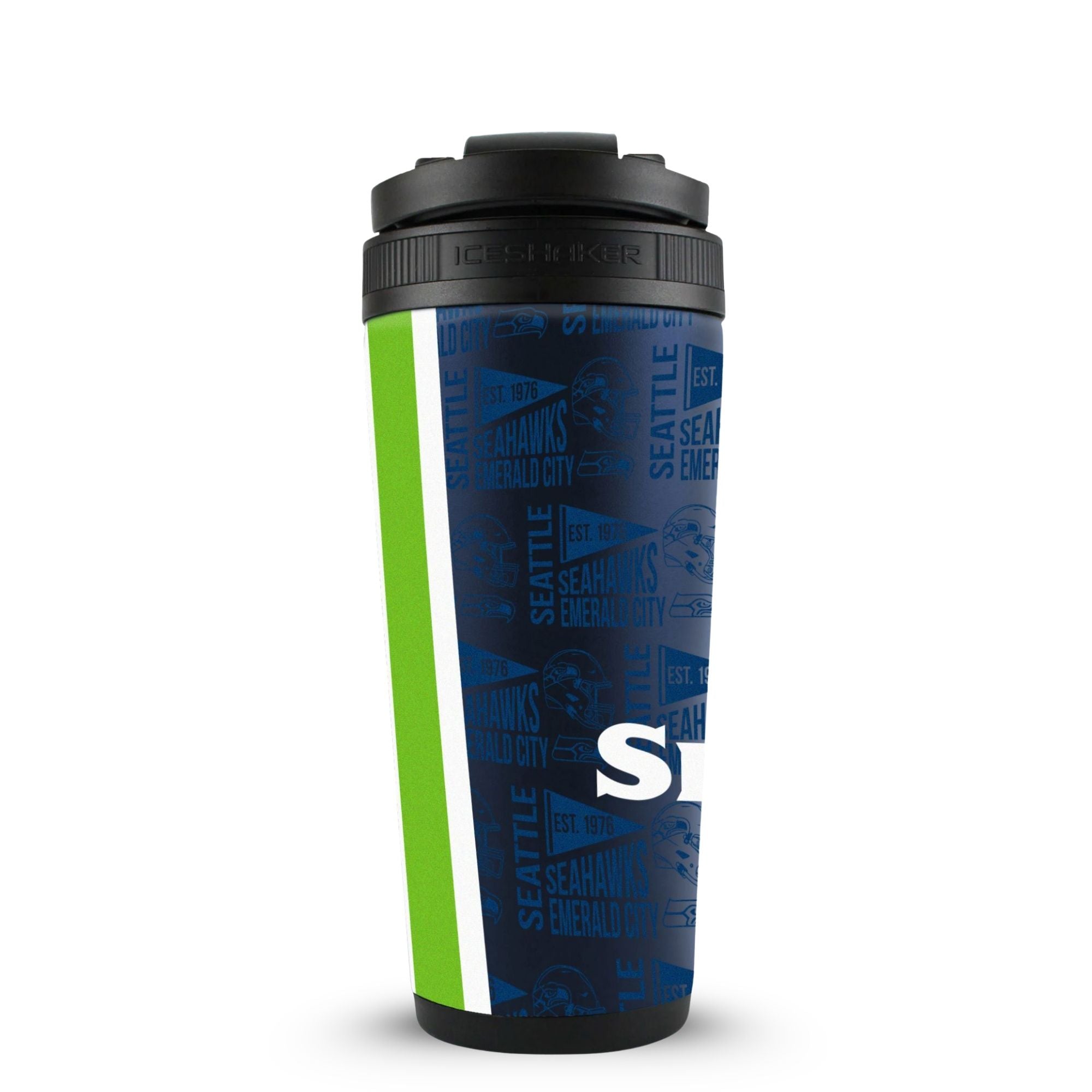 Officially Licensed Seattle Seahawks 26oz Ice Shaker