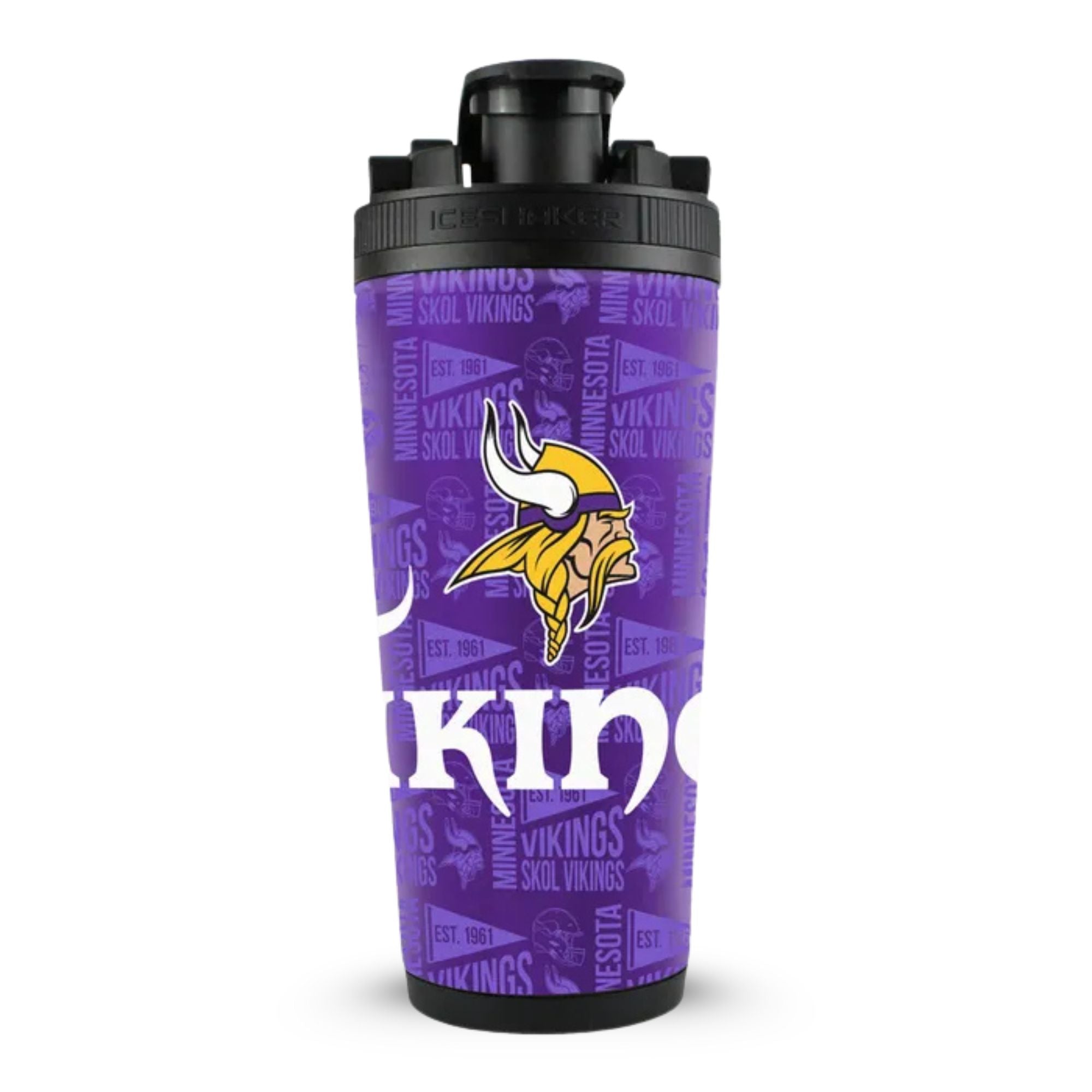 Officially Licensed Minnesota Vikings 4D Ice Shaker