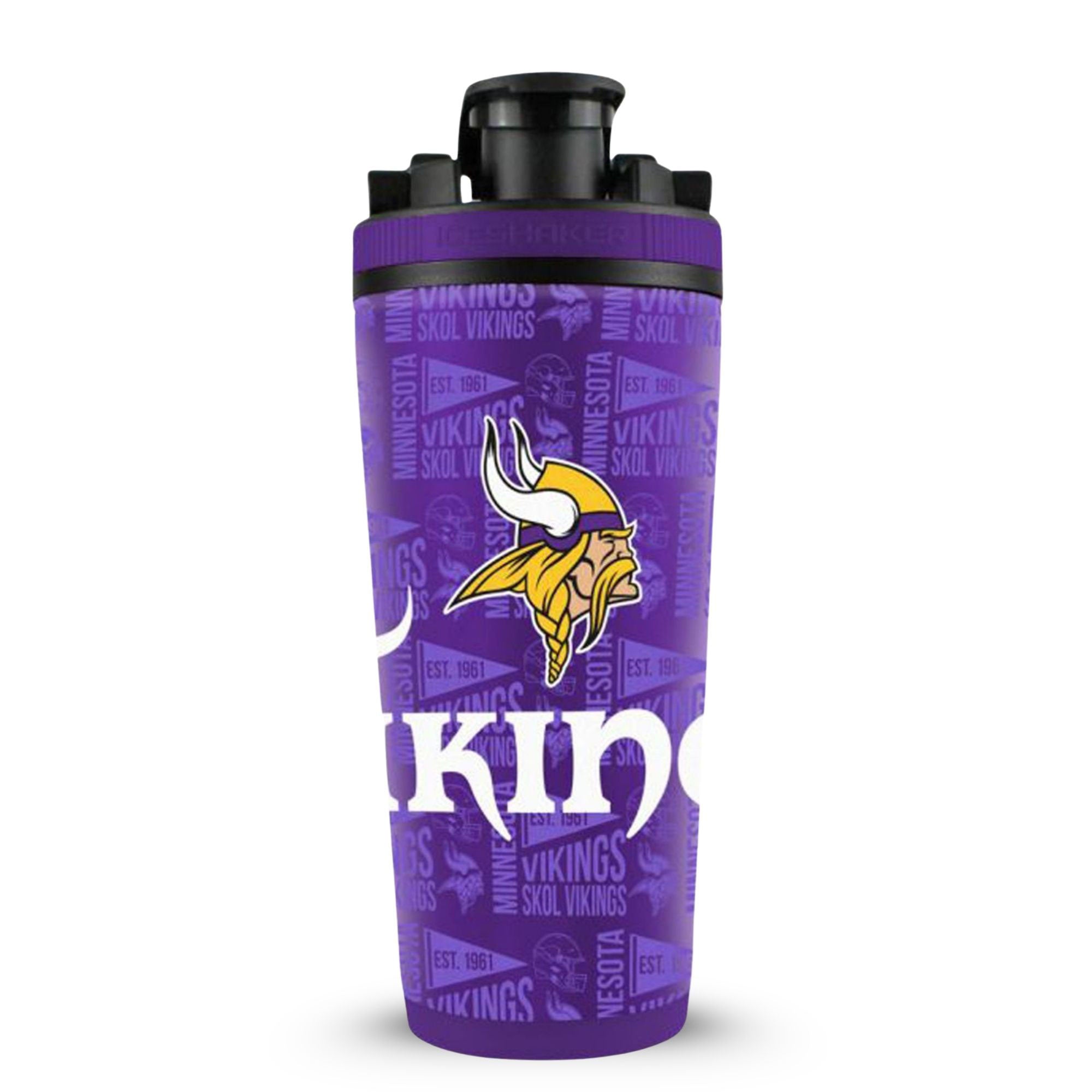 Officially Licensed Minnesota Vikings 4D Ice Shaker