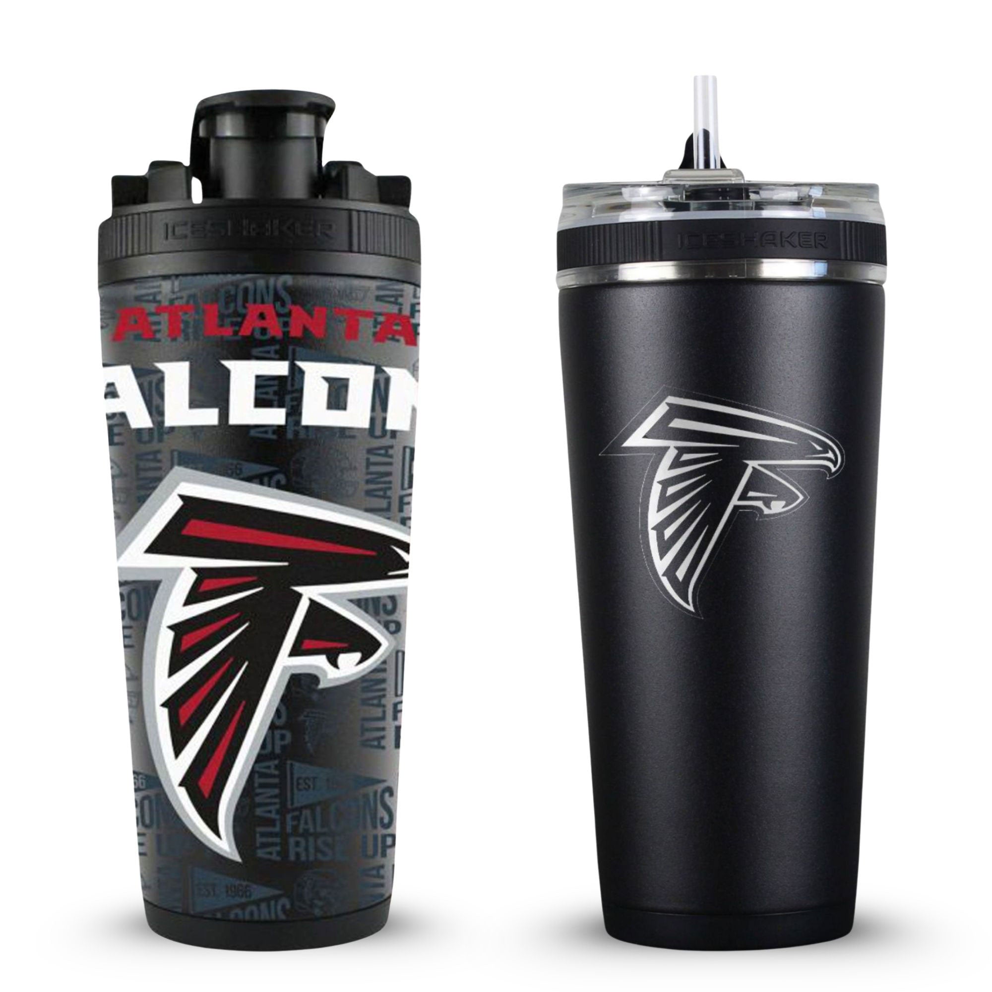 Atlanta Falcons 4D Shaker & Flex Bottle Bundle