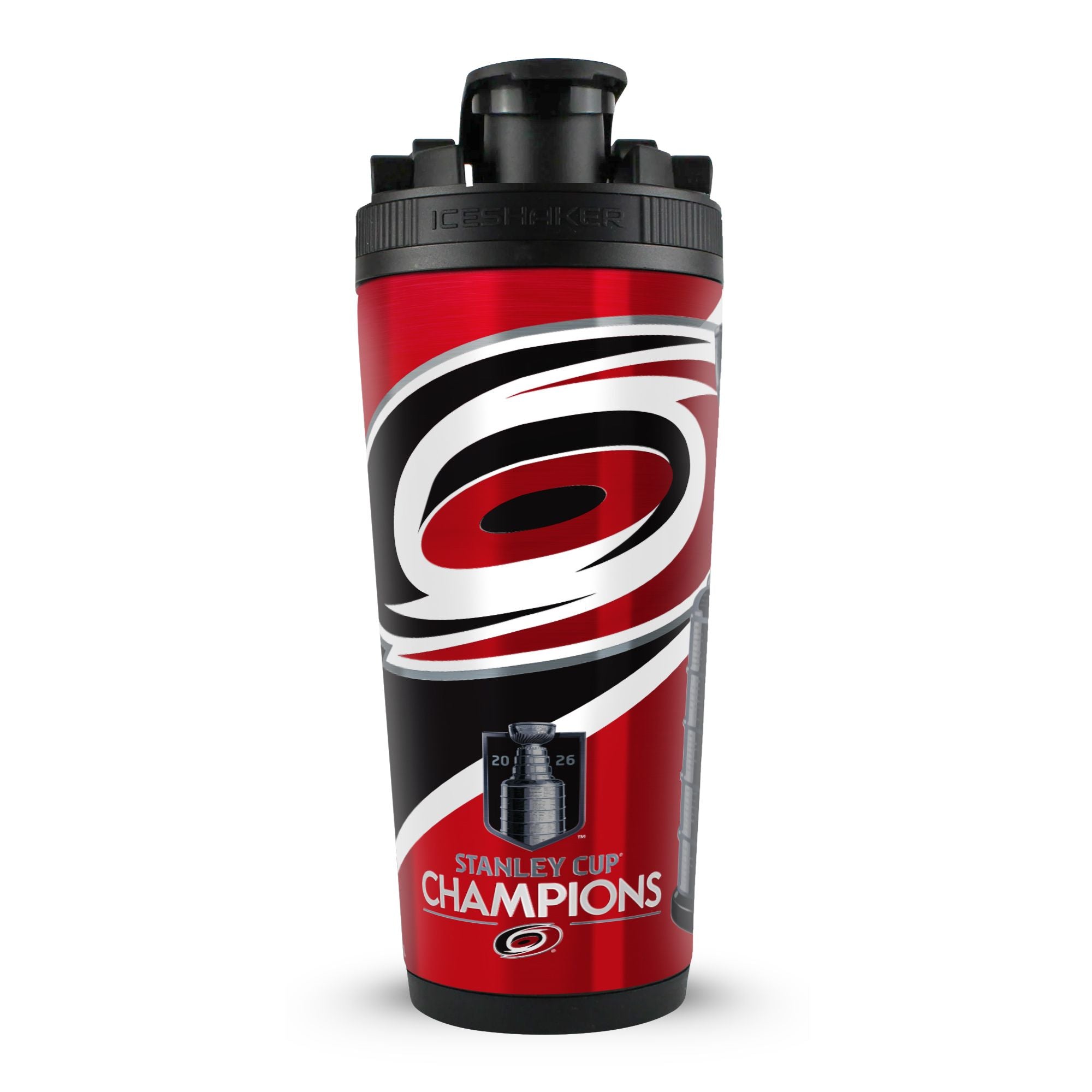Carolina Hurricanes 2026 Stanley Cup Champions 4D 26oz Ice Shaker