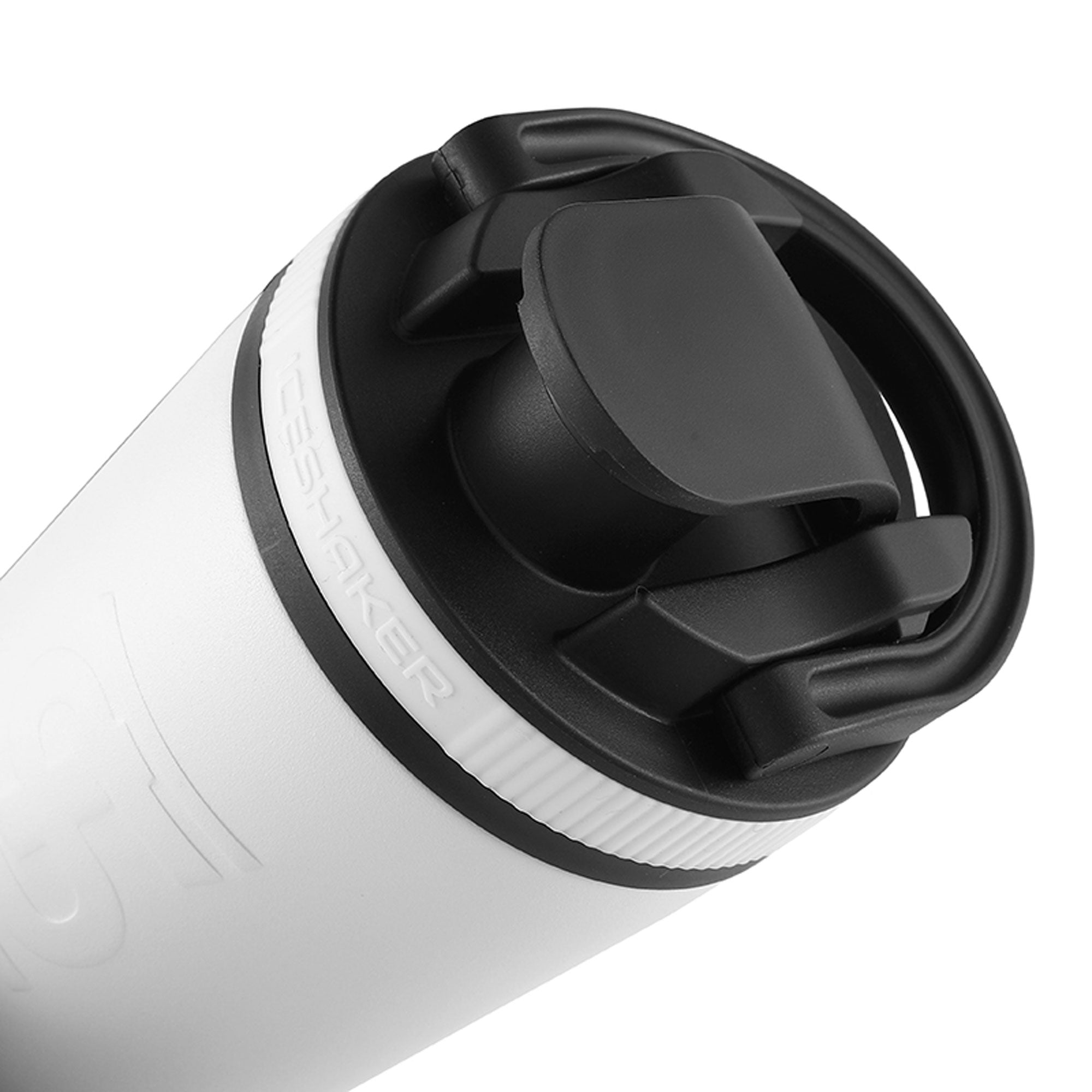 Ice Shaker Speaker Bottle - White