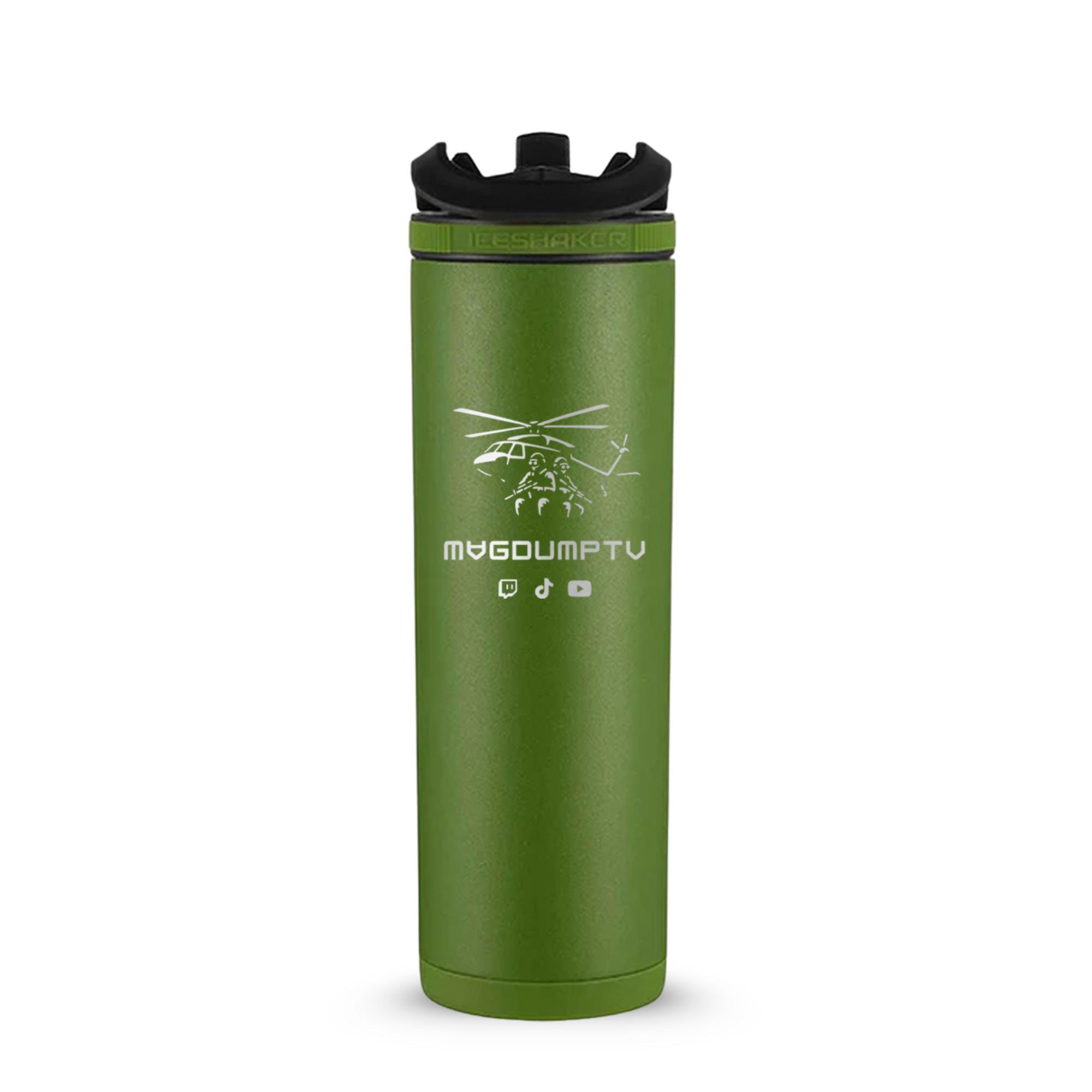 Custom MagDumpTV Helicopter 20oz Sport Bottle