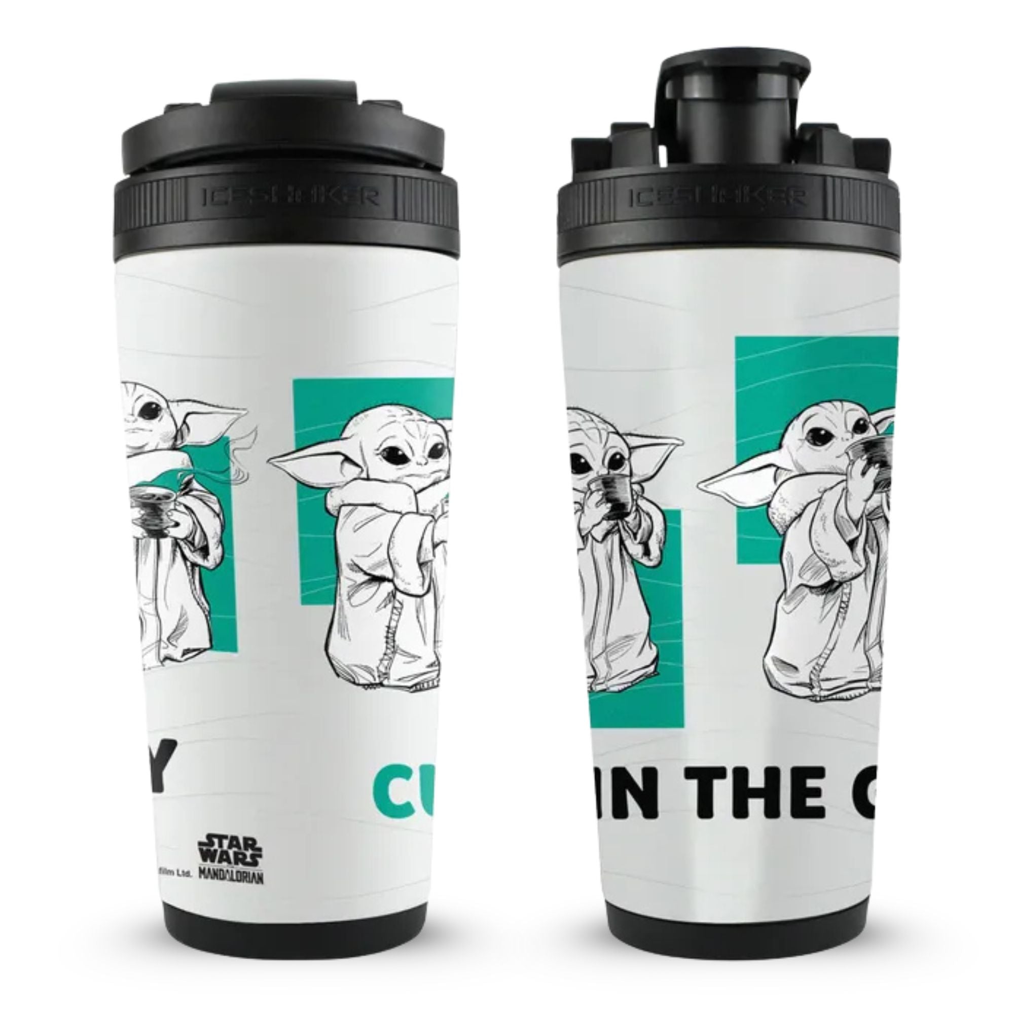 The Mandalorian Baby Yoda Stainless Steel Water Bottle