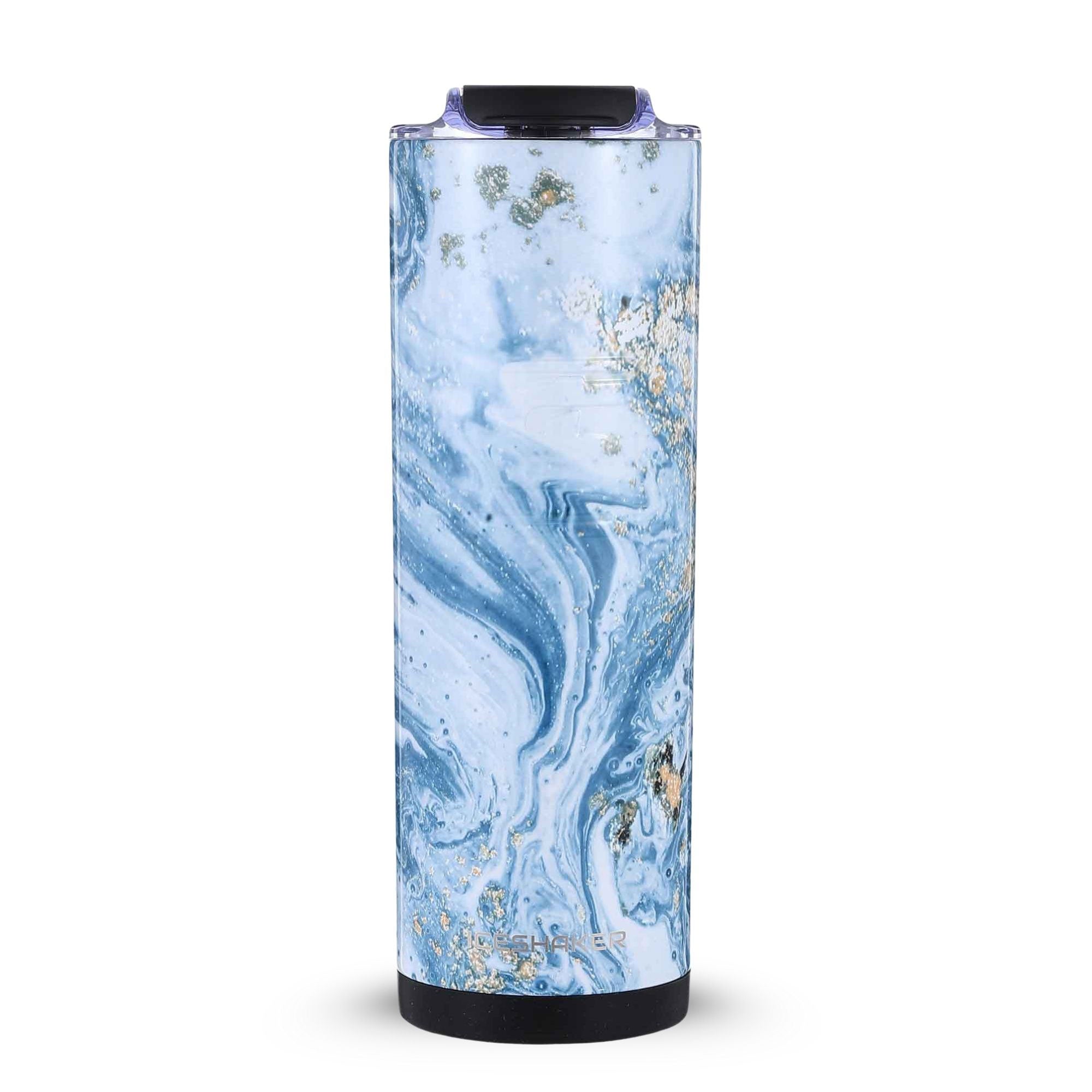 20oz Skinny Tumbler - Blue Marble
