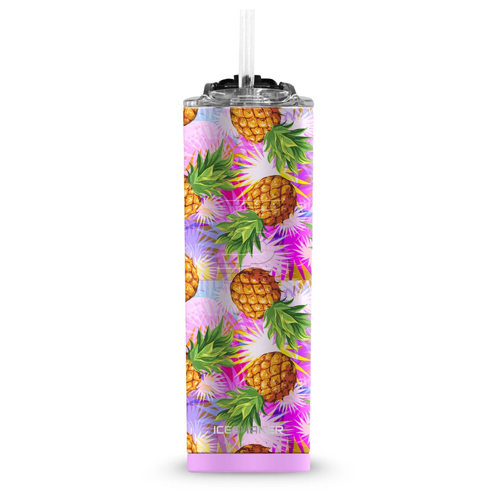 20oz Skinny Tumbler - Tropical Pineapple