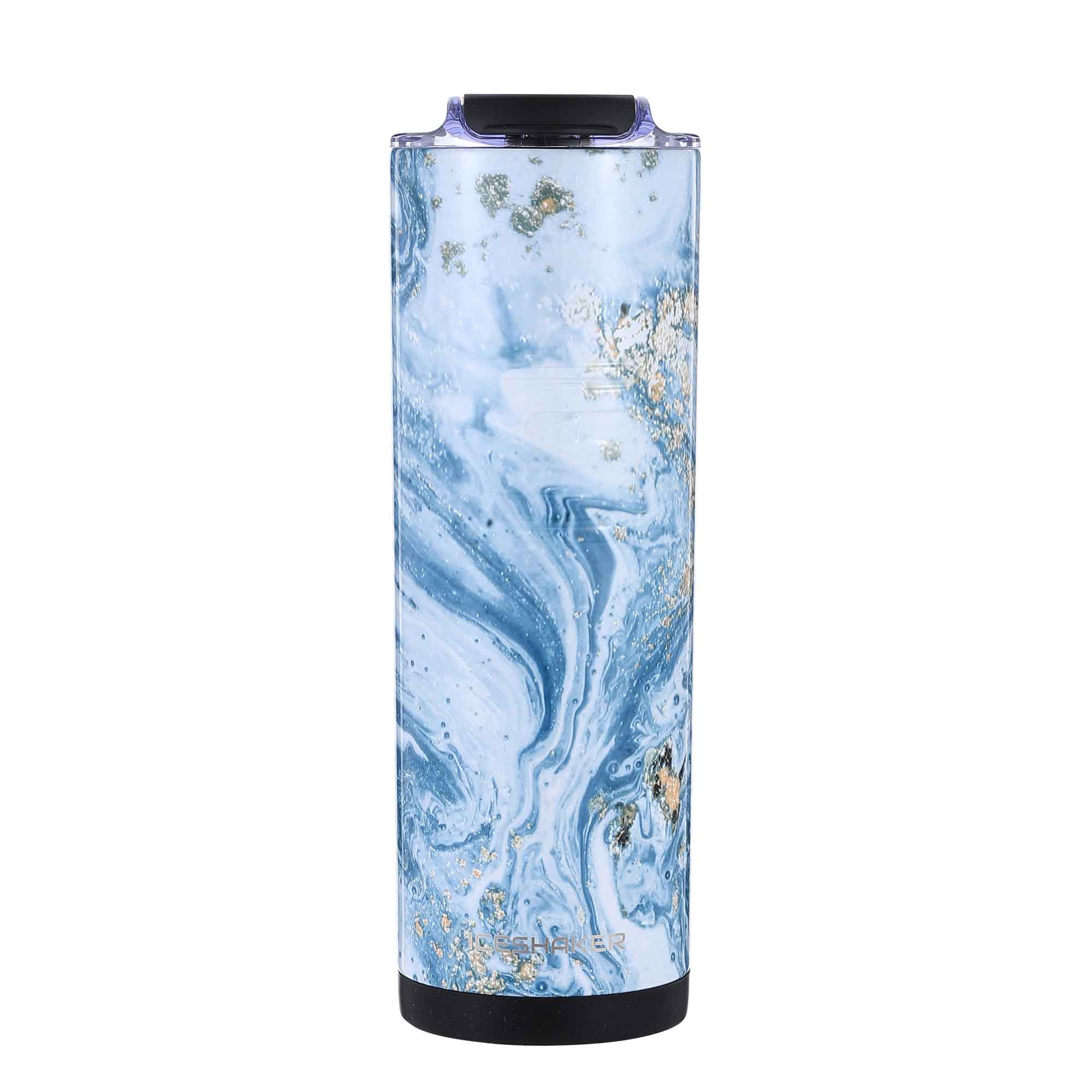 20oz Skinny Tumbler - Blue Marble