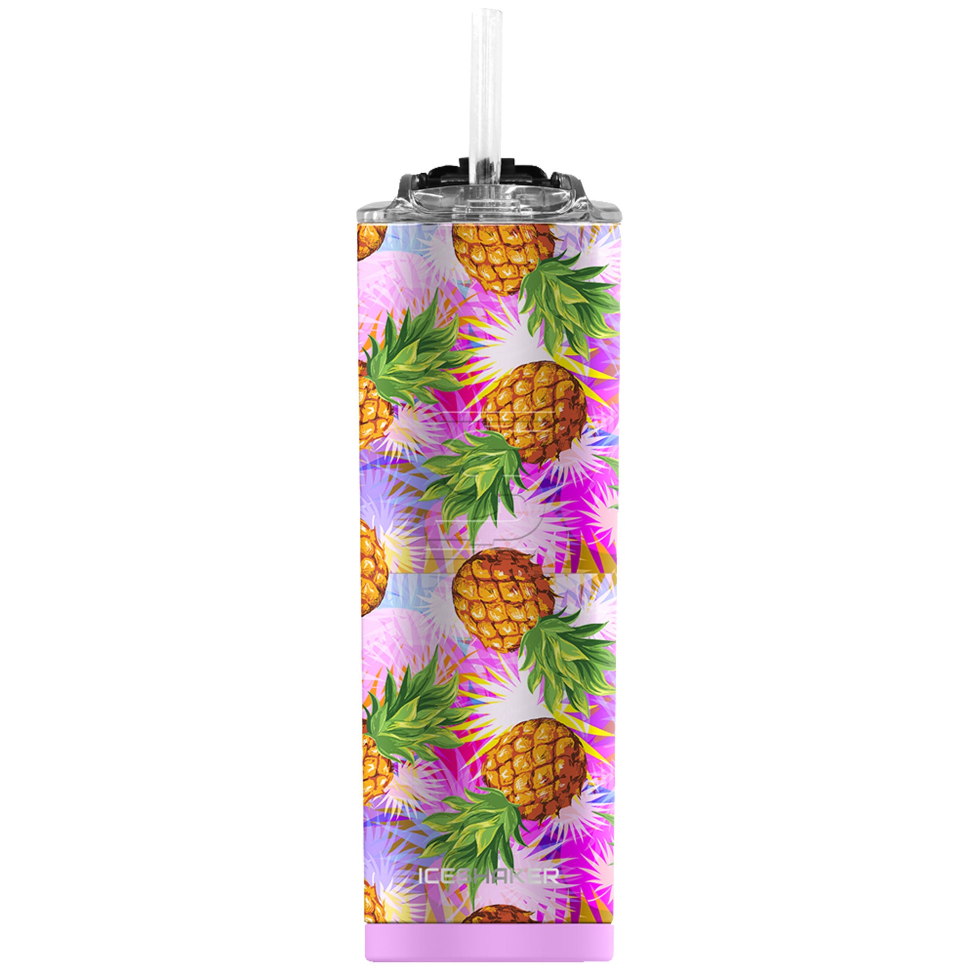 20oz Skinny Tumbler - Tropical Pineapple