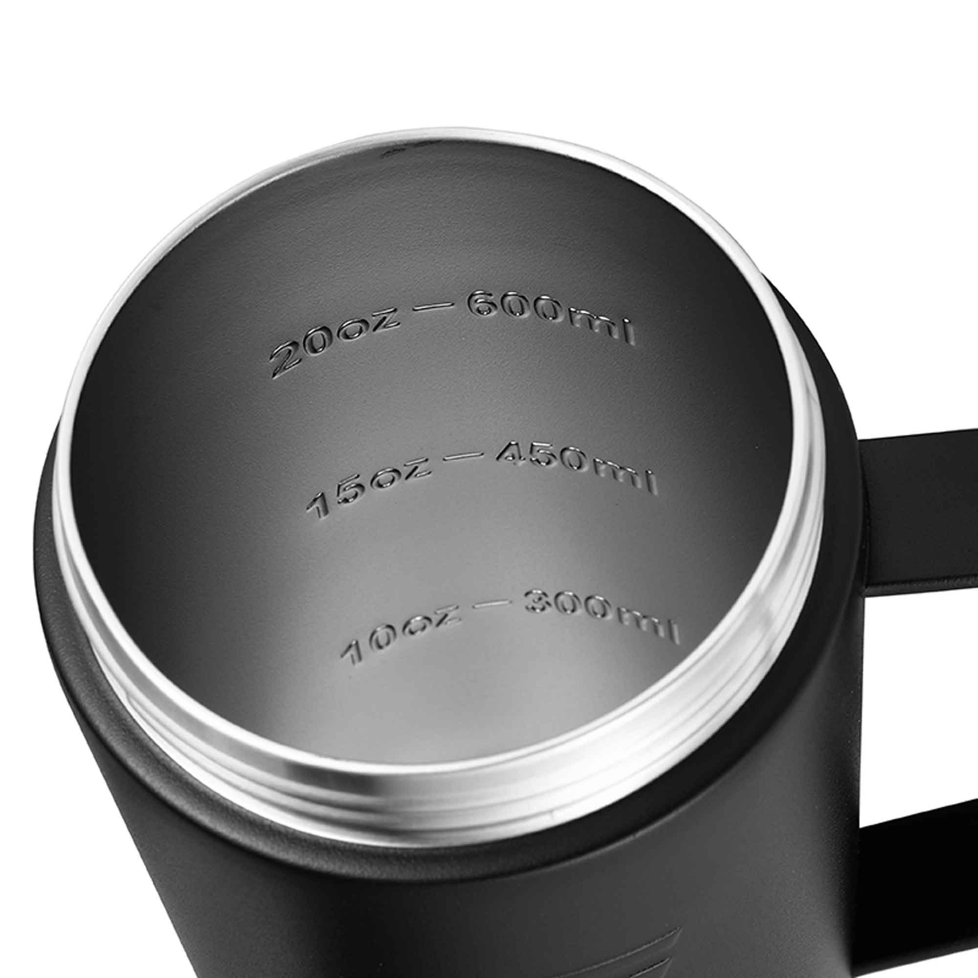 26oz Flex Bottle with Handle - Black