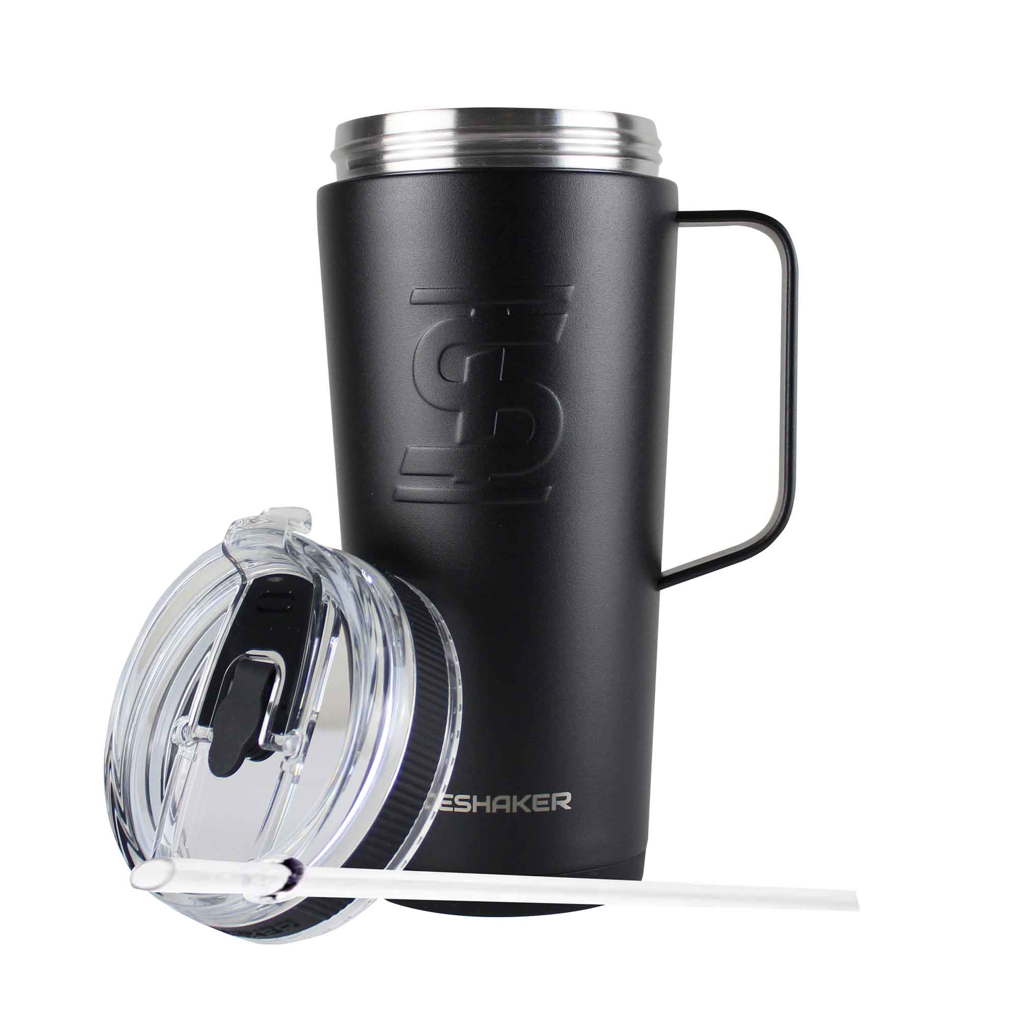 26oz Flex Bottle with Handle - Black