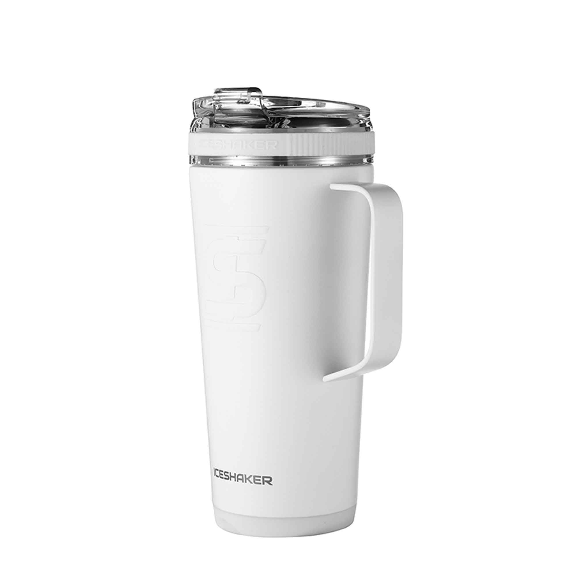 26oz Flex Bottle with Handle - White