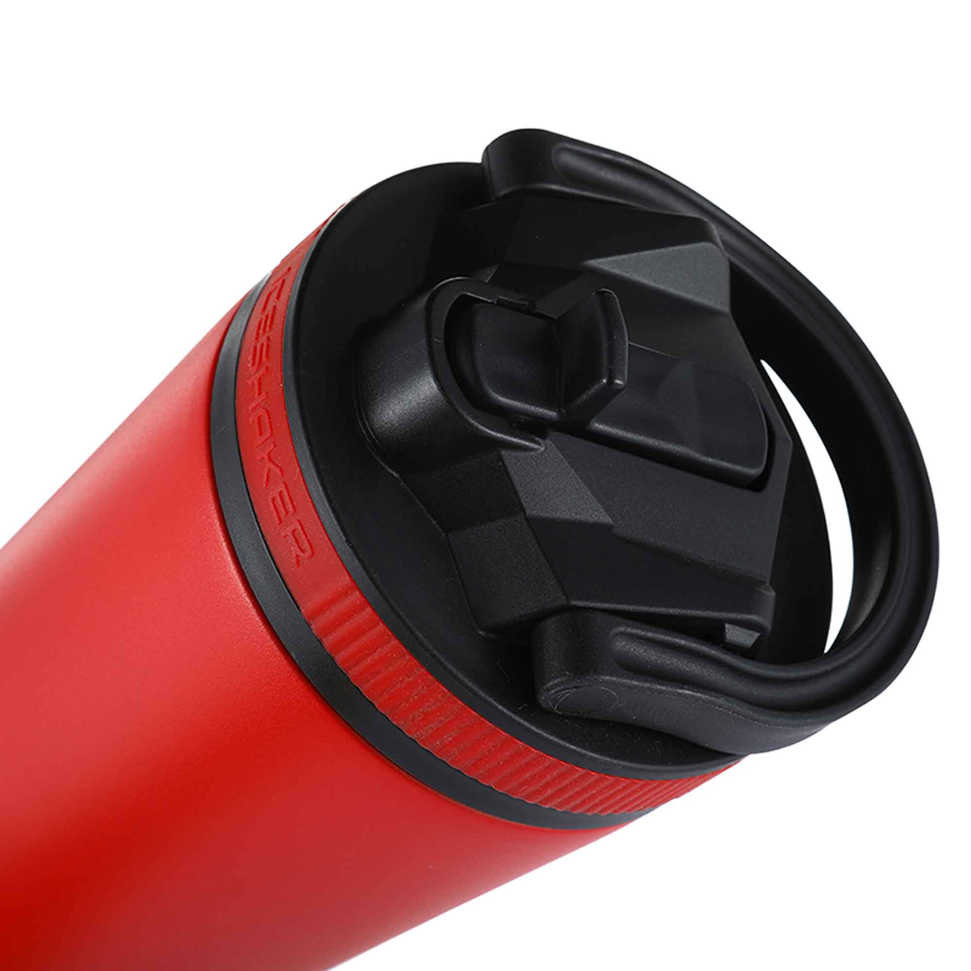 Custom Fastpitch Lightning Softball 26oz Sport Bottle - Red