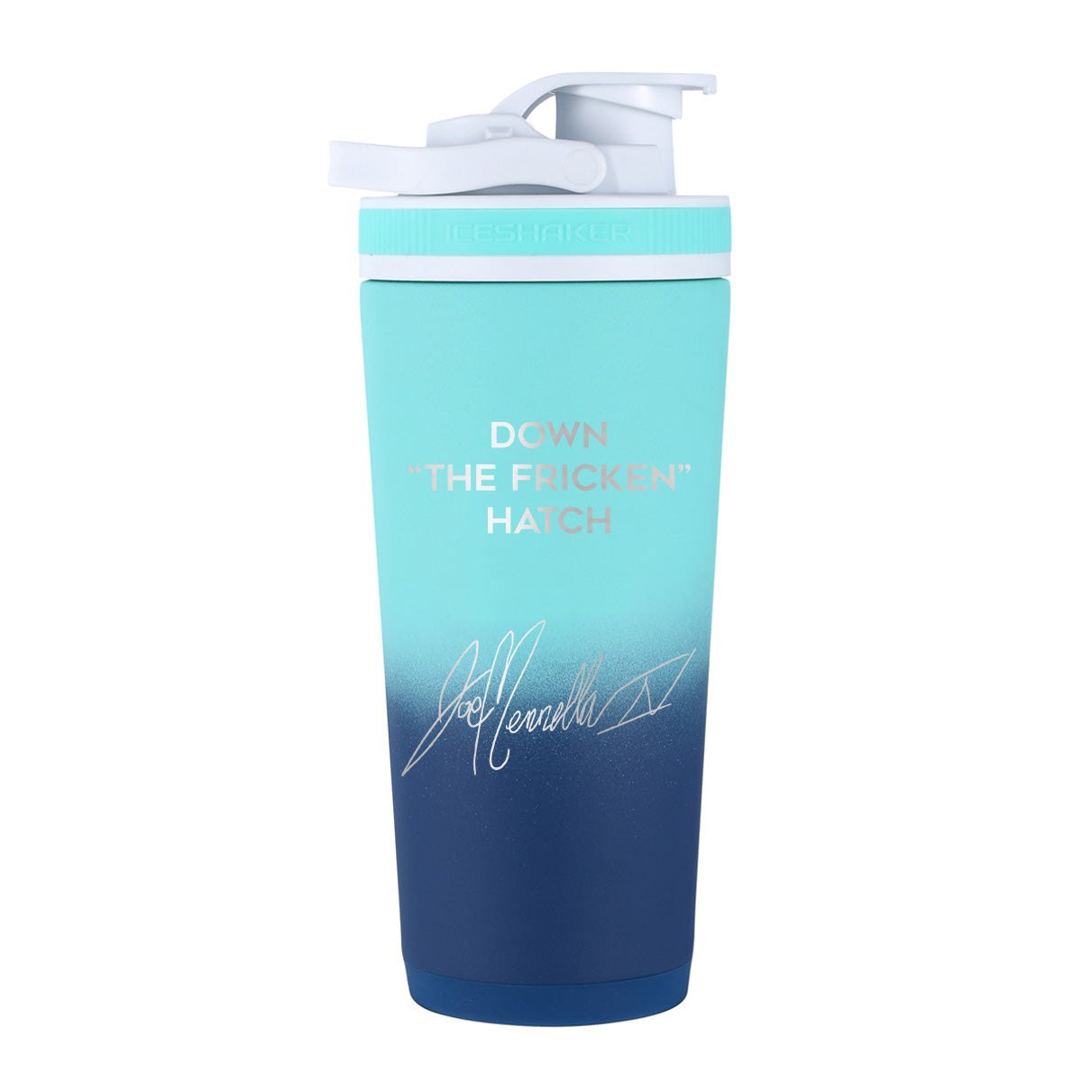 Down The Fricken Hatch Joseph Mennella Signature Series Custom 26oz Ice Shaker