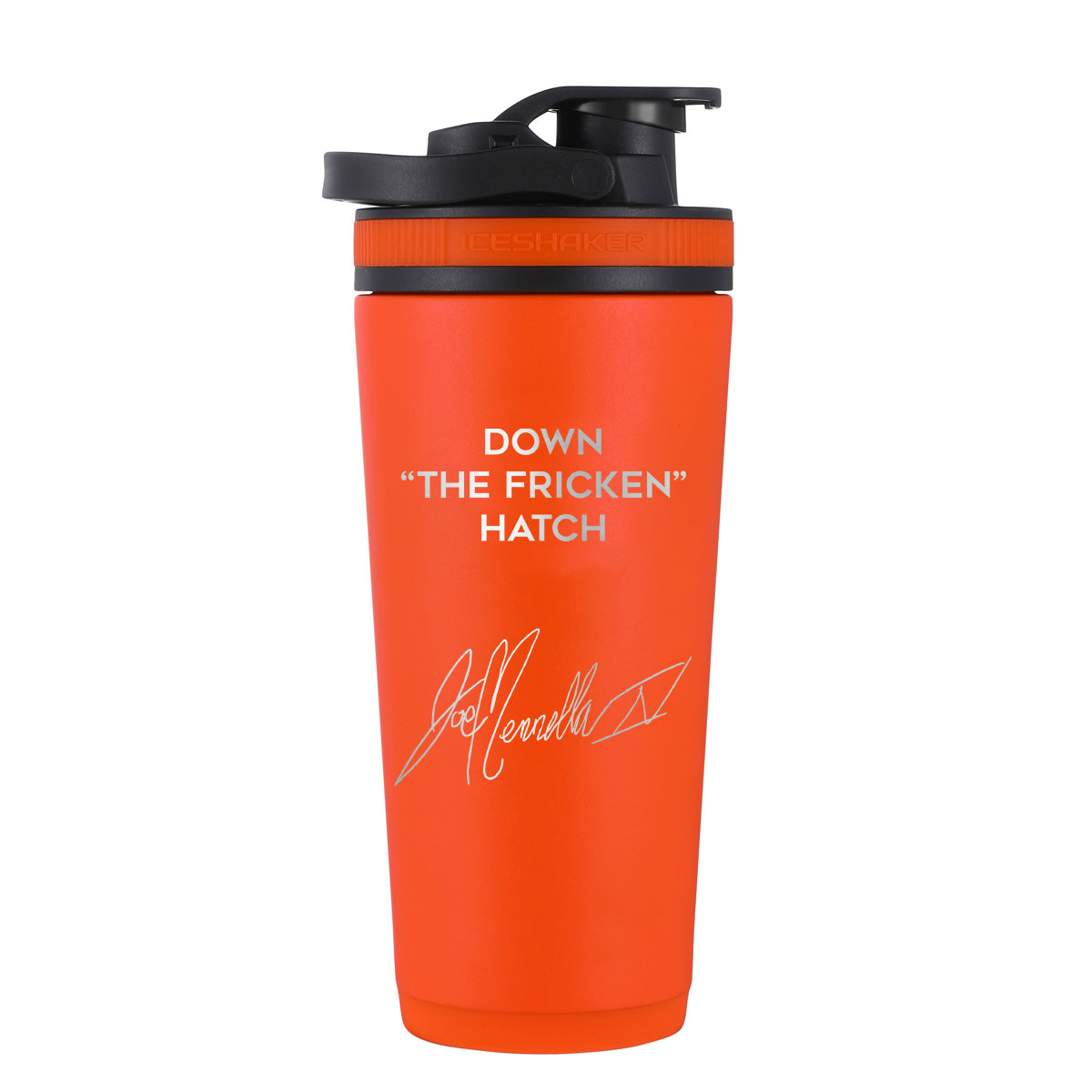 Down The Fricken Hatch Joseph Mennella Signature Series Custom 26oz Ice Shaker