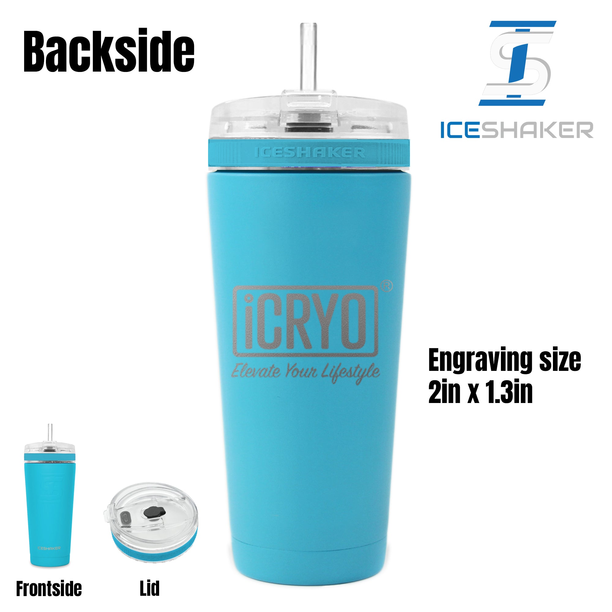 iCRYO - Custom 26oz Flex Ice Shaker