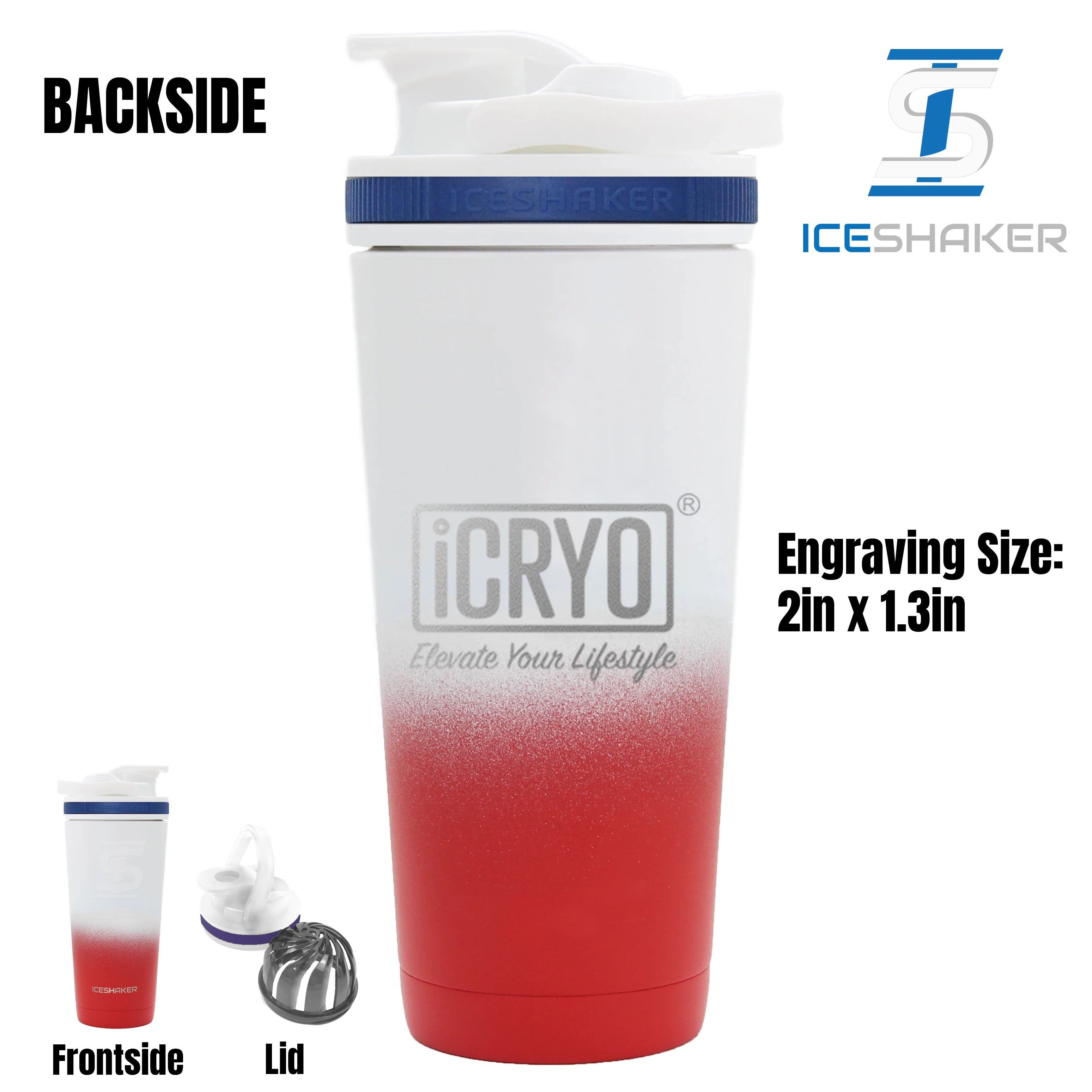 iCRYO - Custom 26oz Ice Shaker