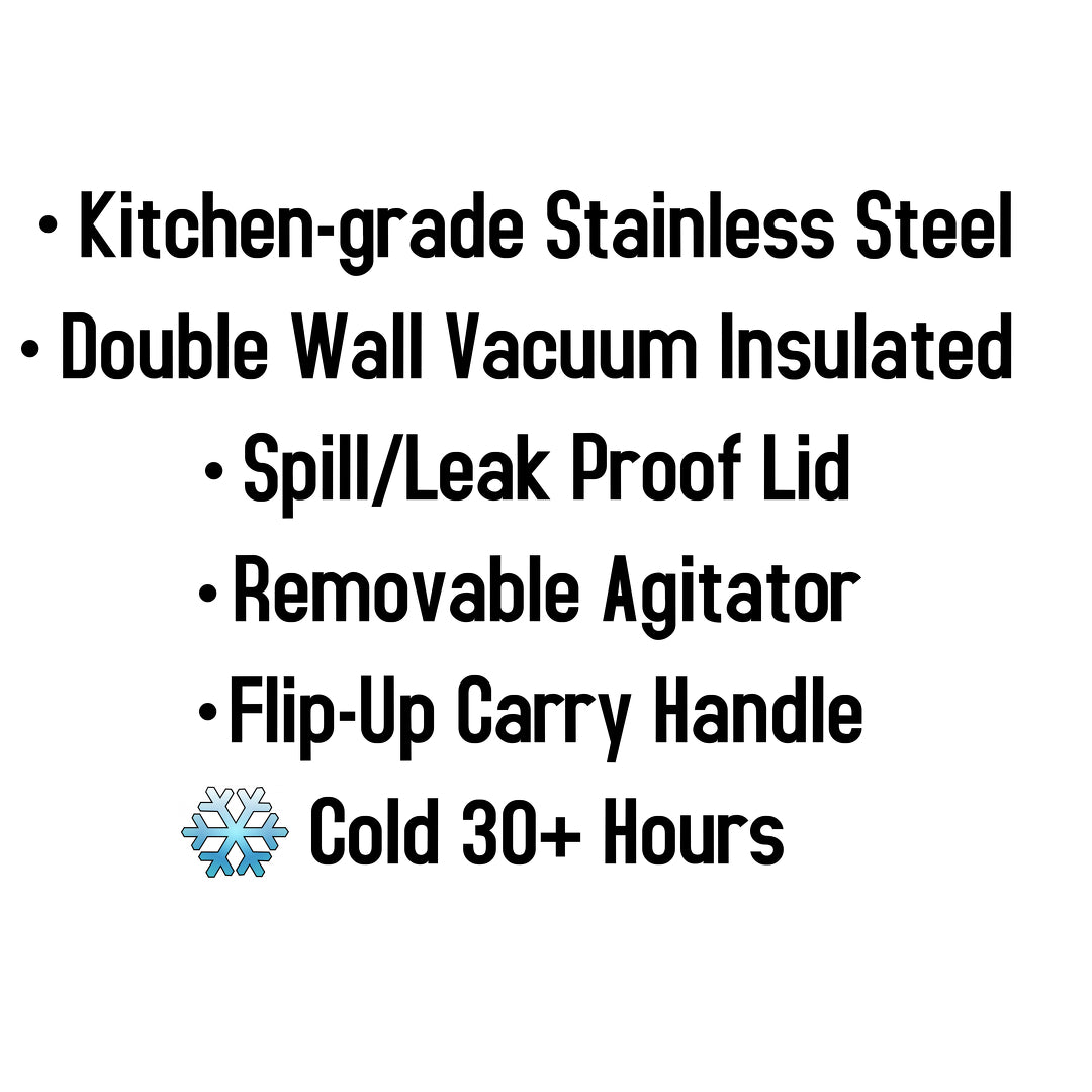 White Tiger Edition - Custom 26oz Ice Shaker Bottle