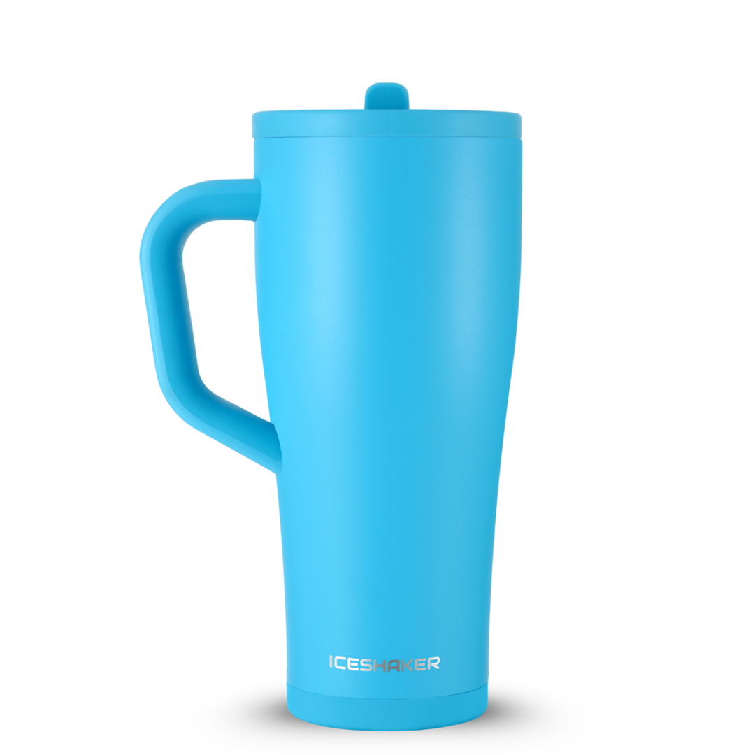 CUSTOM 32oz. Legend Series Shaker Bottle - Caribbean Blue