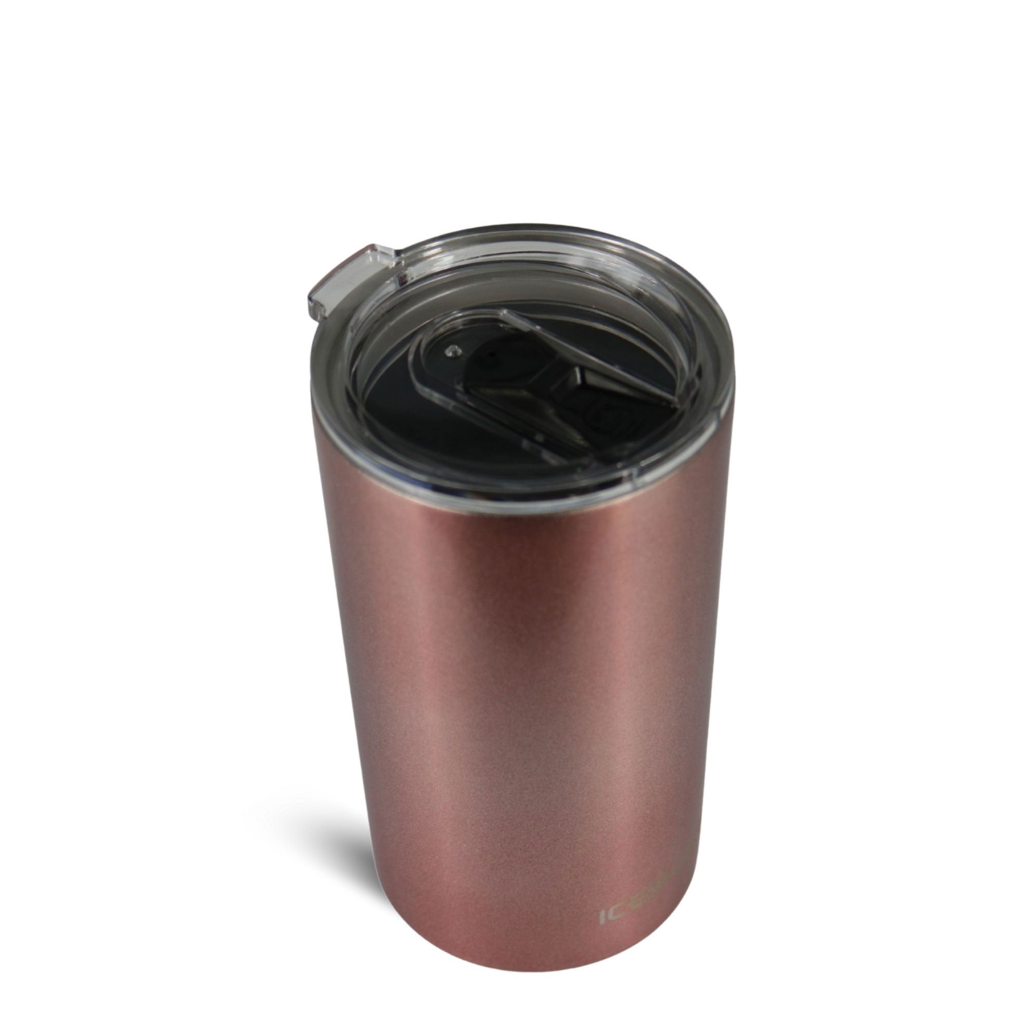 12oz Stainless Steel Mini Tumbler with Metal Base - Rose Gold