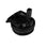 14oz & 20oz Sport Bottle Lid - Black Lid with Black Band