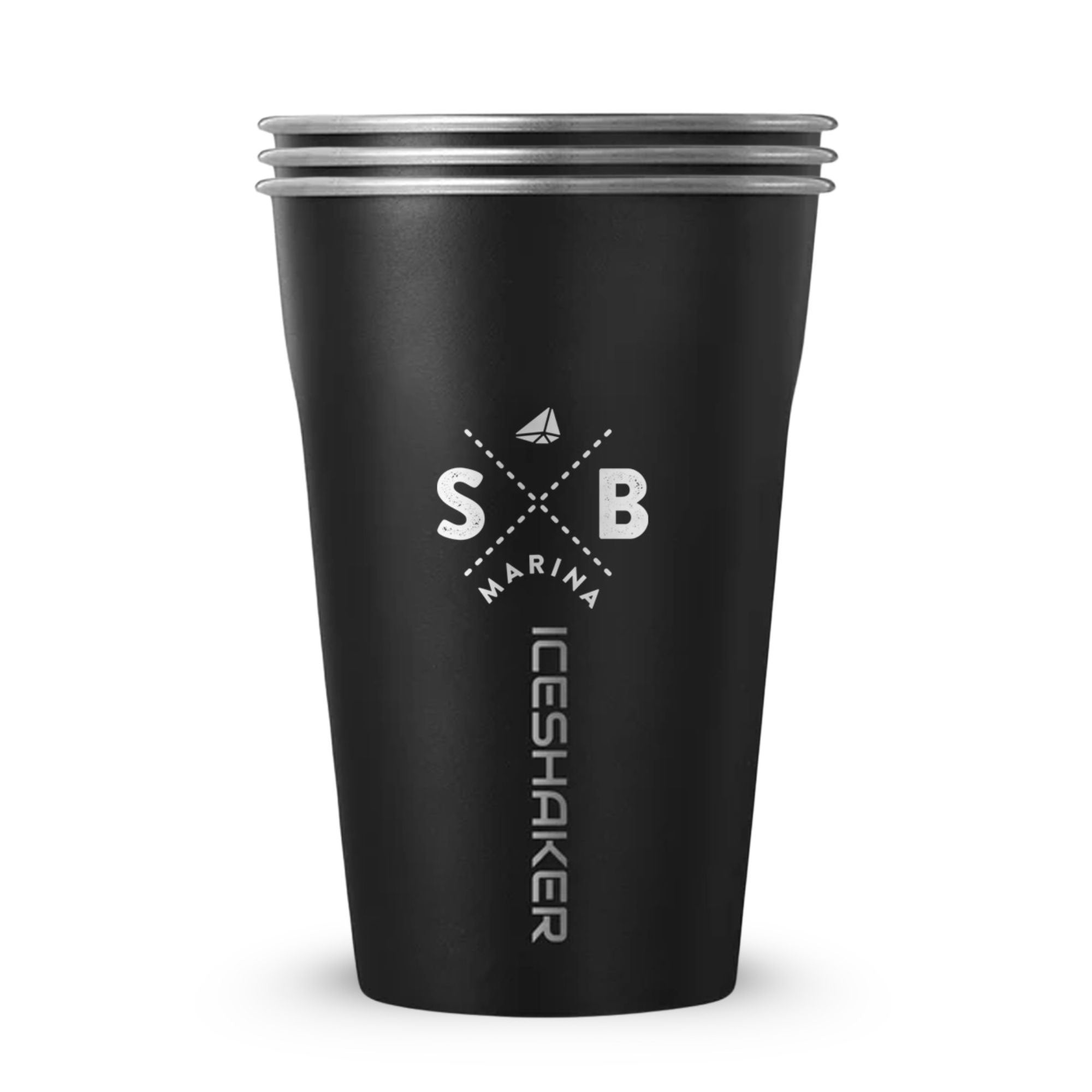 Sapphire Bay Marina Custom 20oz Stainless Steel Cups - 3 Pack
