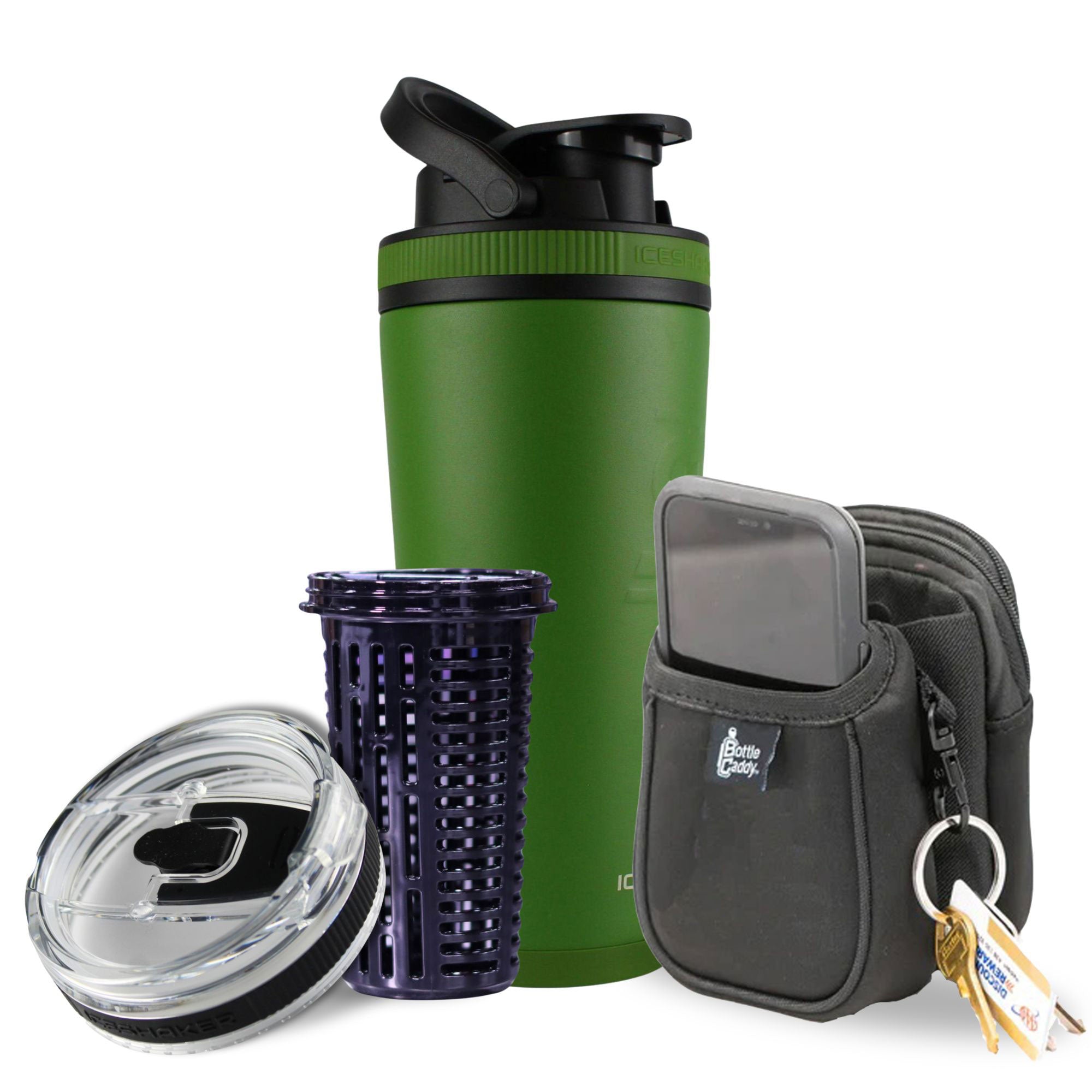 26oz Ice Shaker & Accessories Bundle