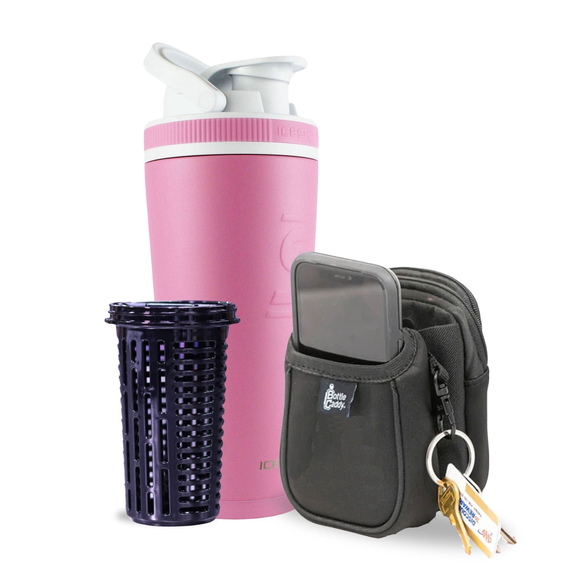 Pink 26oz Ice Shaker Bundle