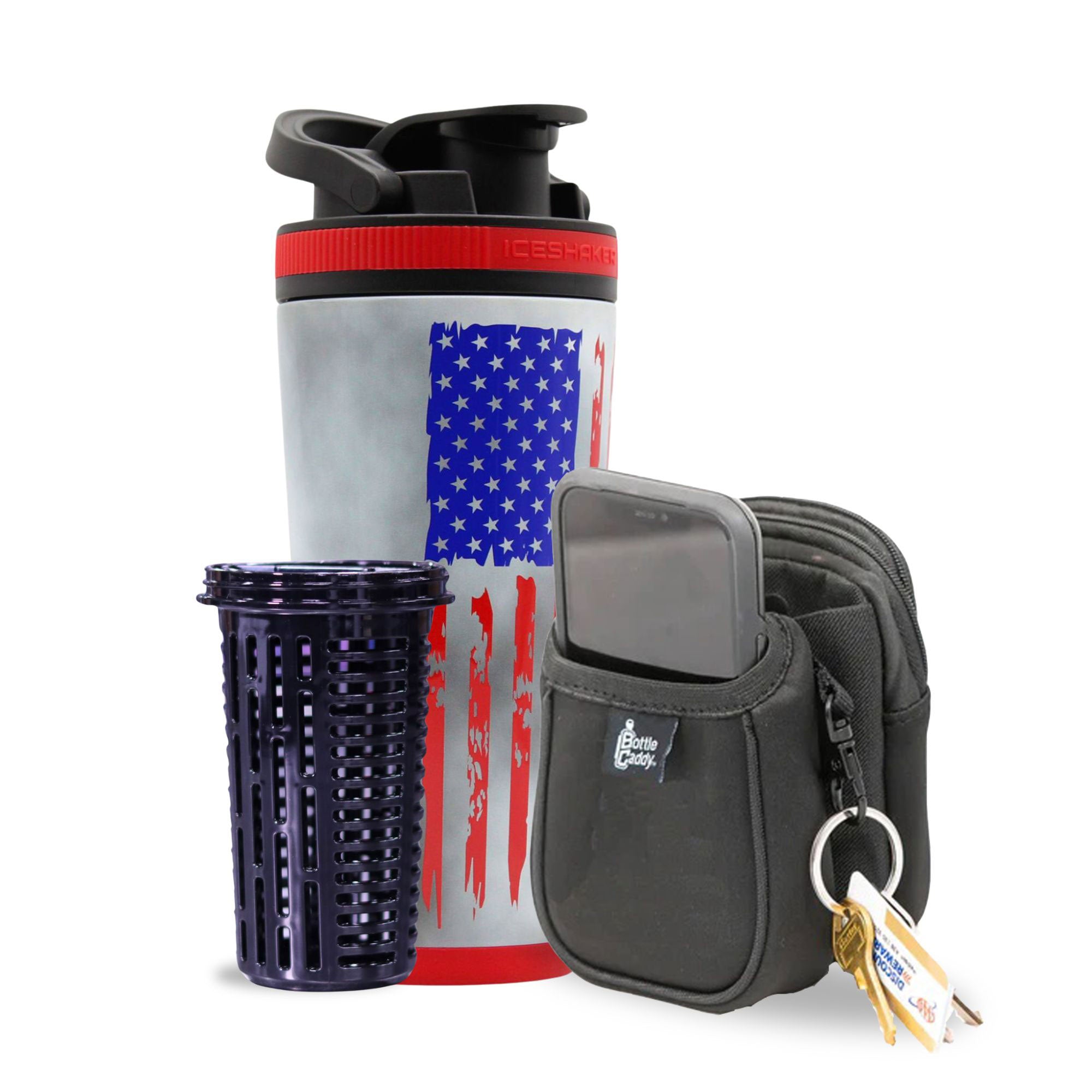 26oz Ice Shaker & Accessories Bundle