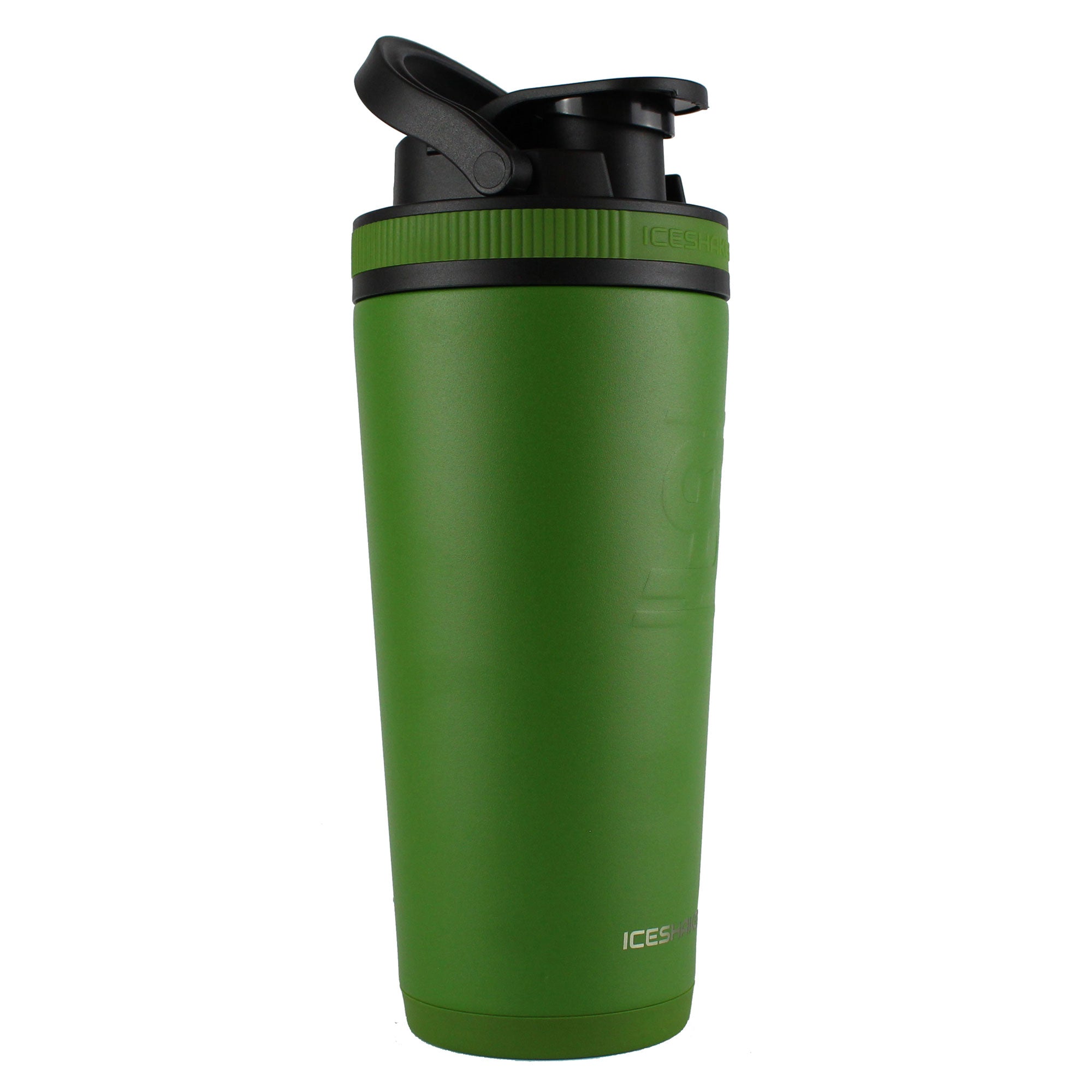 Green Custom Insulated Protein Shaker Bottle - 26 oz.