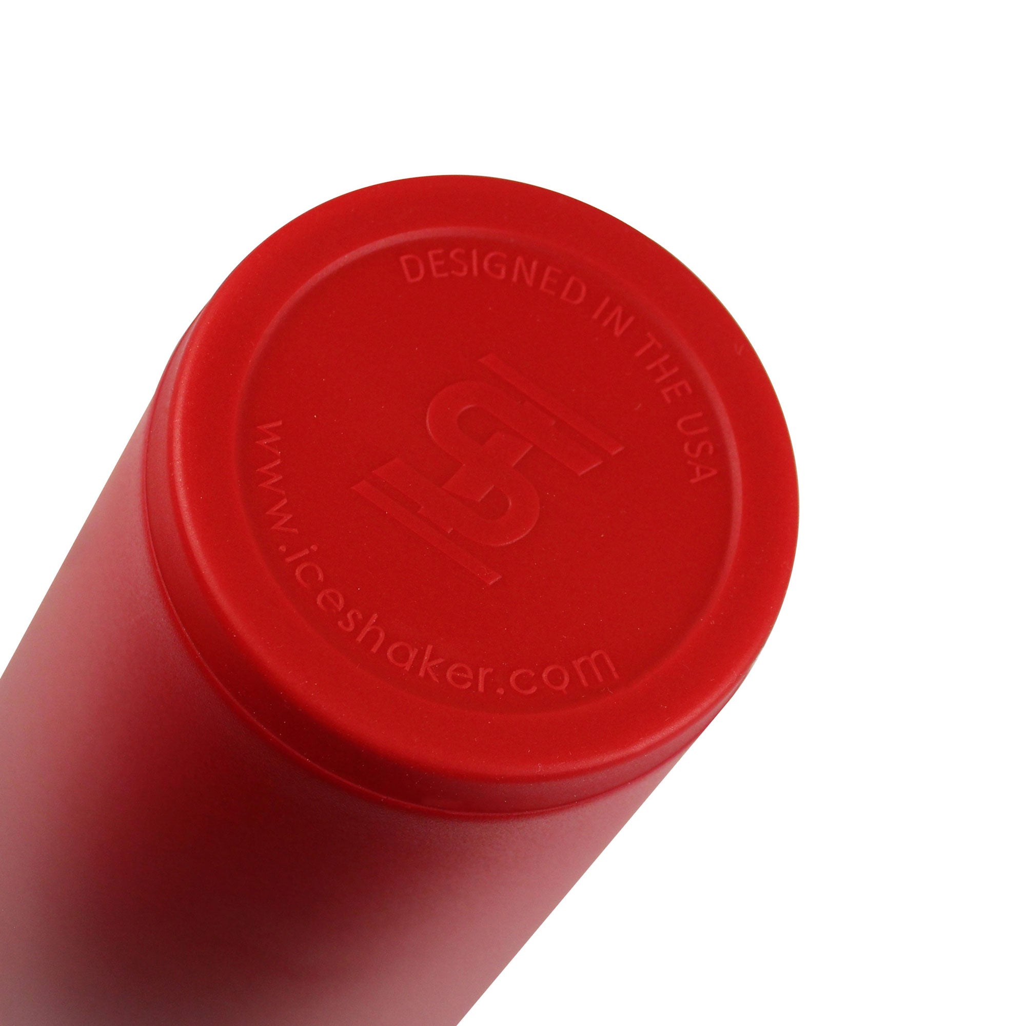 OUT OF STOCK / PRE-ORDER Shaker Bottle Red with Flat Cap 16 / 32 oz