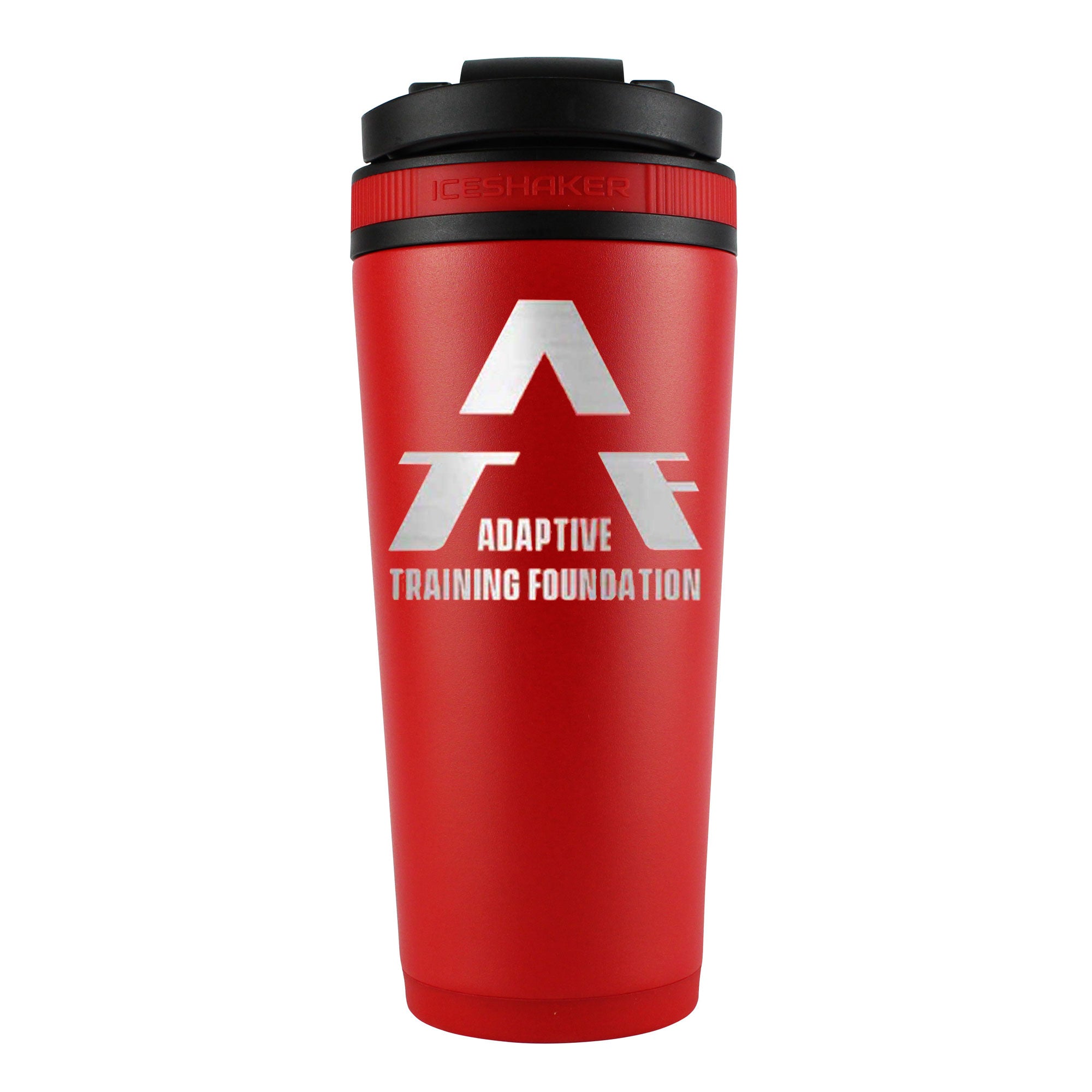 Adaptive Training Foundation Red 26oz Ice Shaker