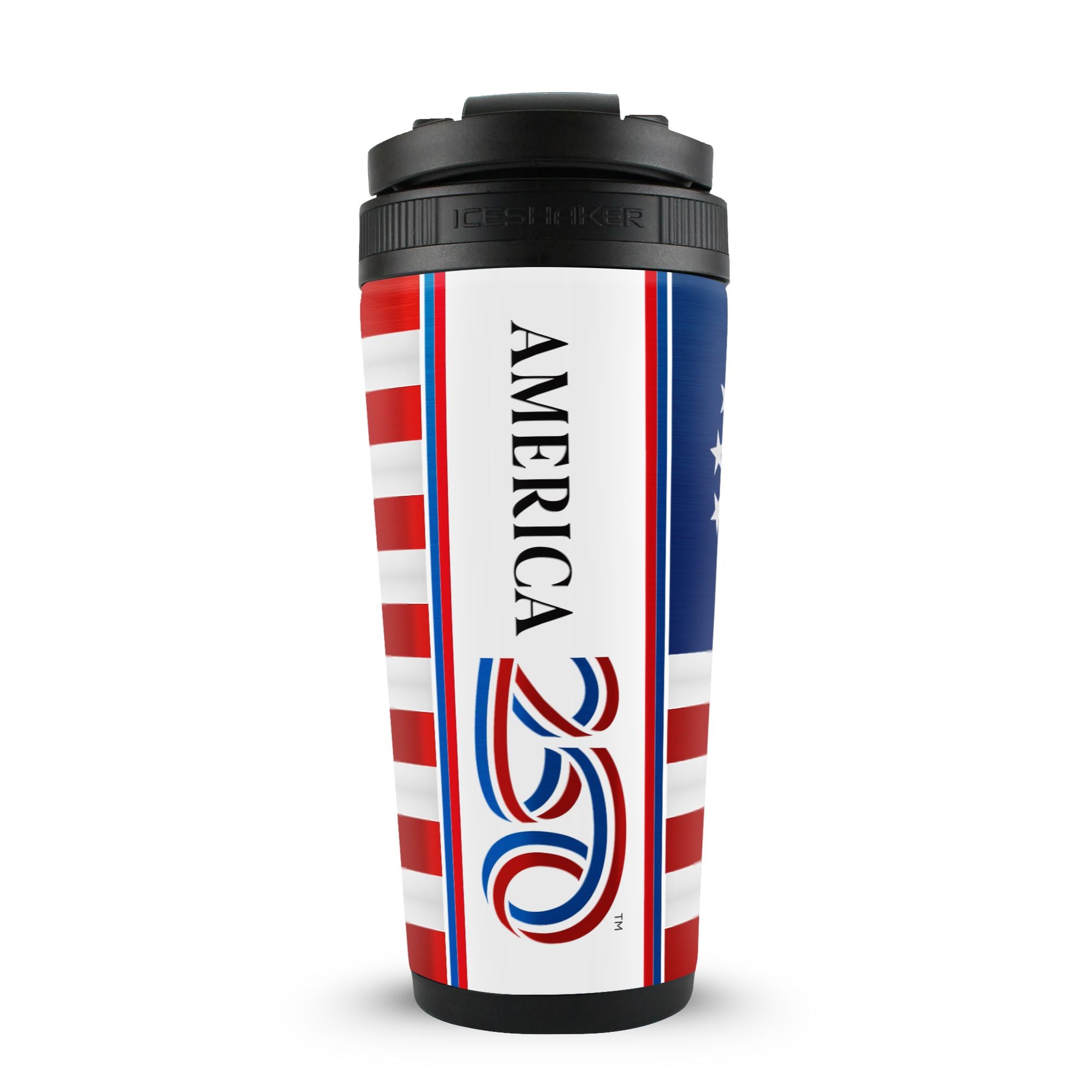 Ice Shaker Betsy Ross Flag 4D 26oz Ice Shaker